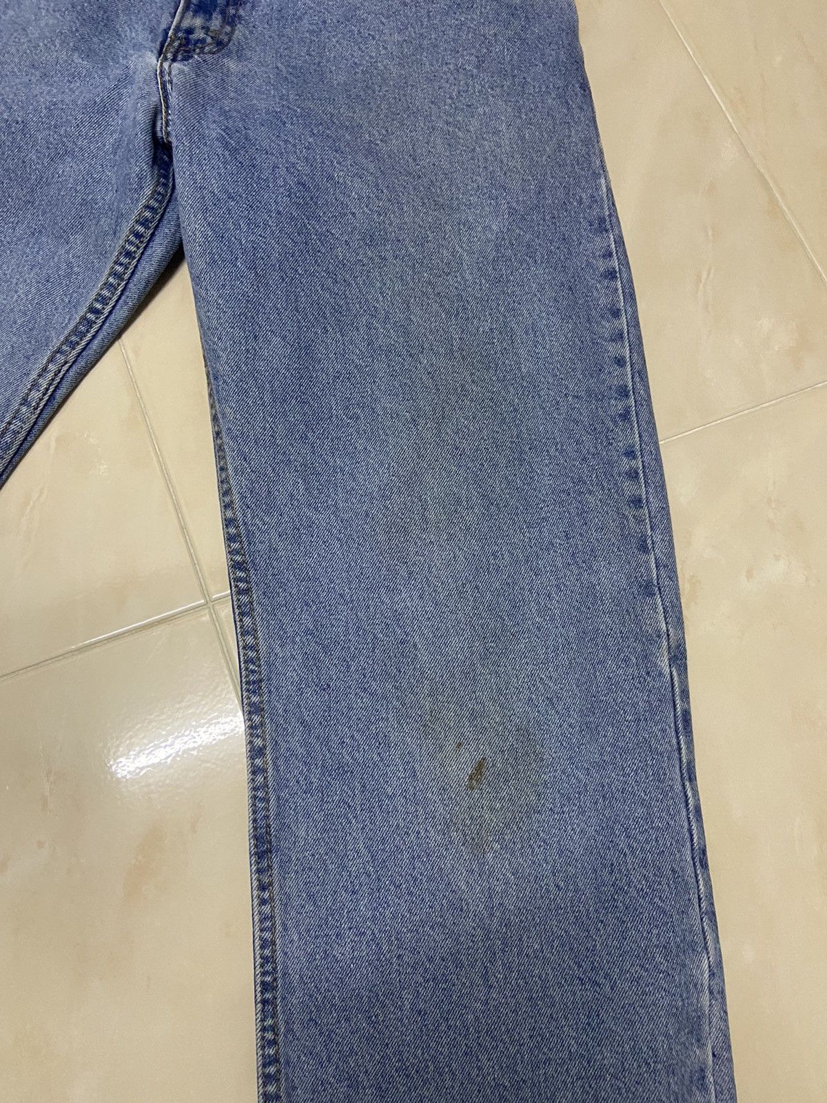 Levi's Vintage Levis Signature Jeans Denim fit W35 light blue Size US 35 - 3 Thumbnail