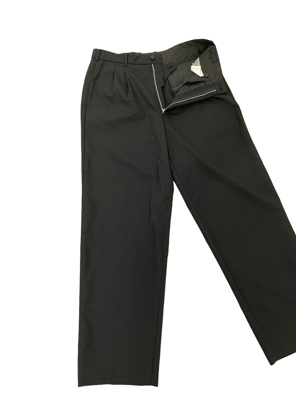 image of Comme Des Garcons Homme x Comme Des Garcons Homme Plus Ad1991 Cdg Homme Wool Trouser Wide Balloon P