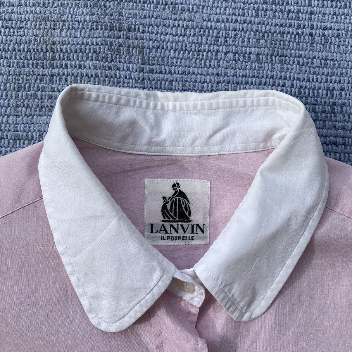 Lanvin vintage lanvin shirt Size US S / EU 44-46 / 1 - 2 Thumbnail