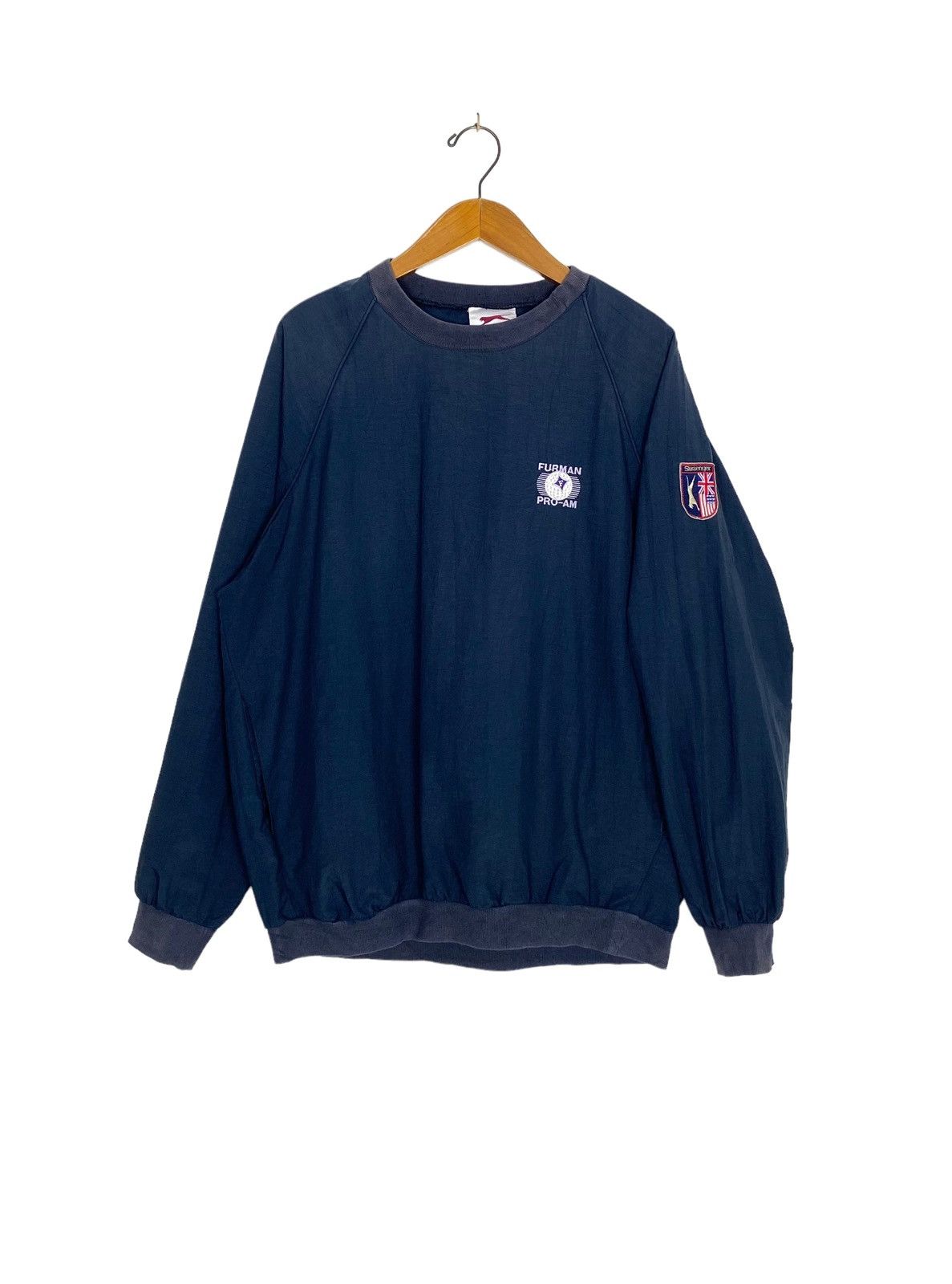 Vintage Rare‼️ Vintage Slazenger Furman Pro-am Sweatshirt Small Logo Size US M / EU 48-50 / 2 - 1 Thumbnail