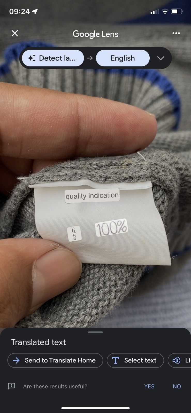 Beams Plus grey striped jumper Size US M / EU 48-50 / 2 - 7 Thumbnail