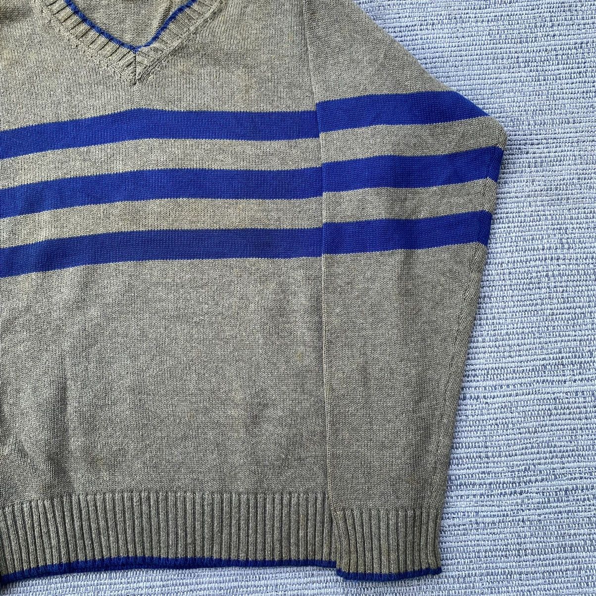 Beams Plus grey striped jumper Size US M / EU 48-50 / 2 - 3 Thumbnail