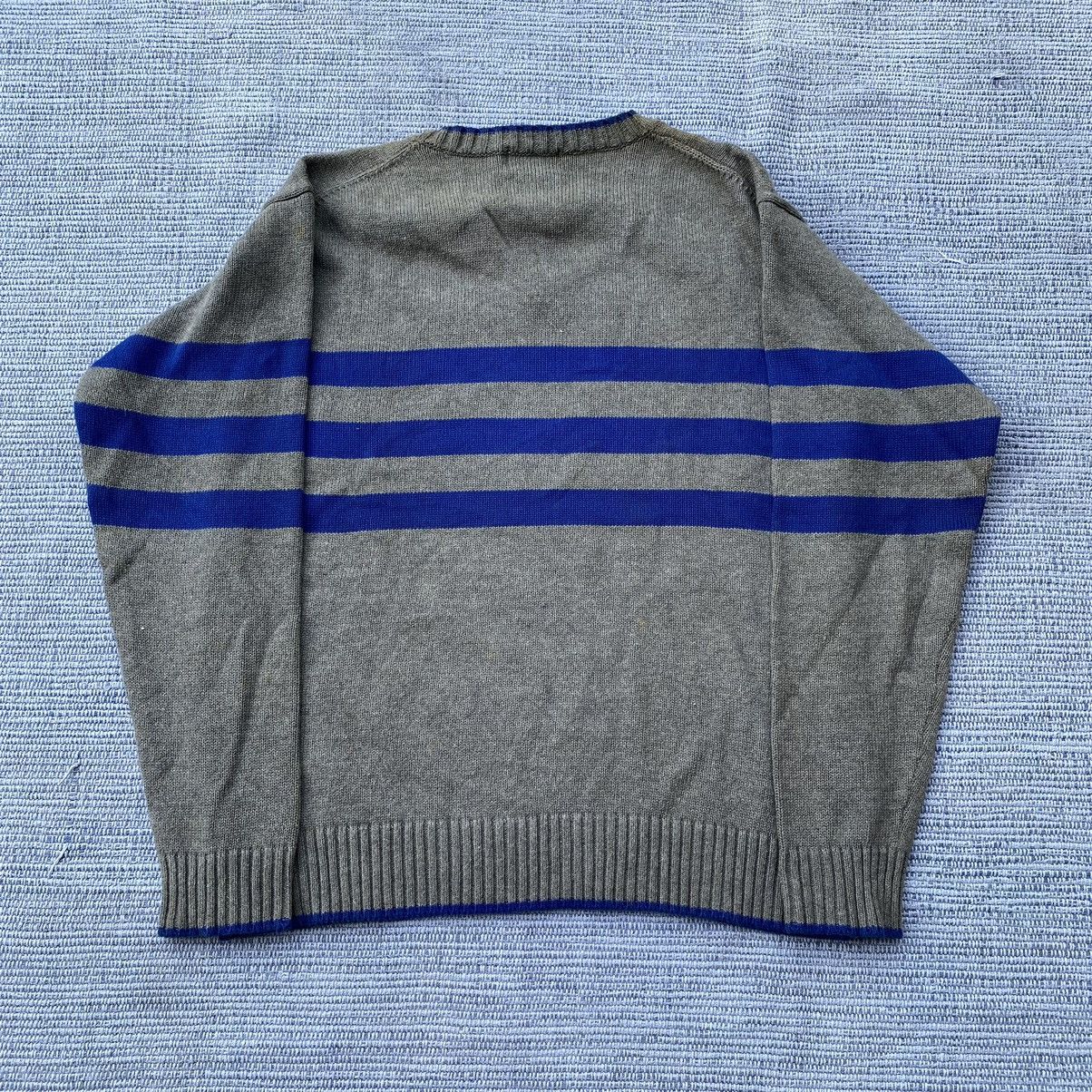 Beams Plus grey striped jumper Size US M / EU 48-50 / 2 - 6 Thumbnail