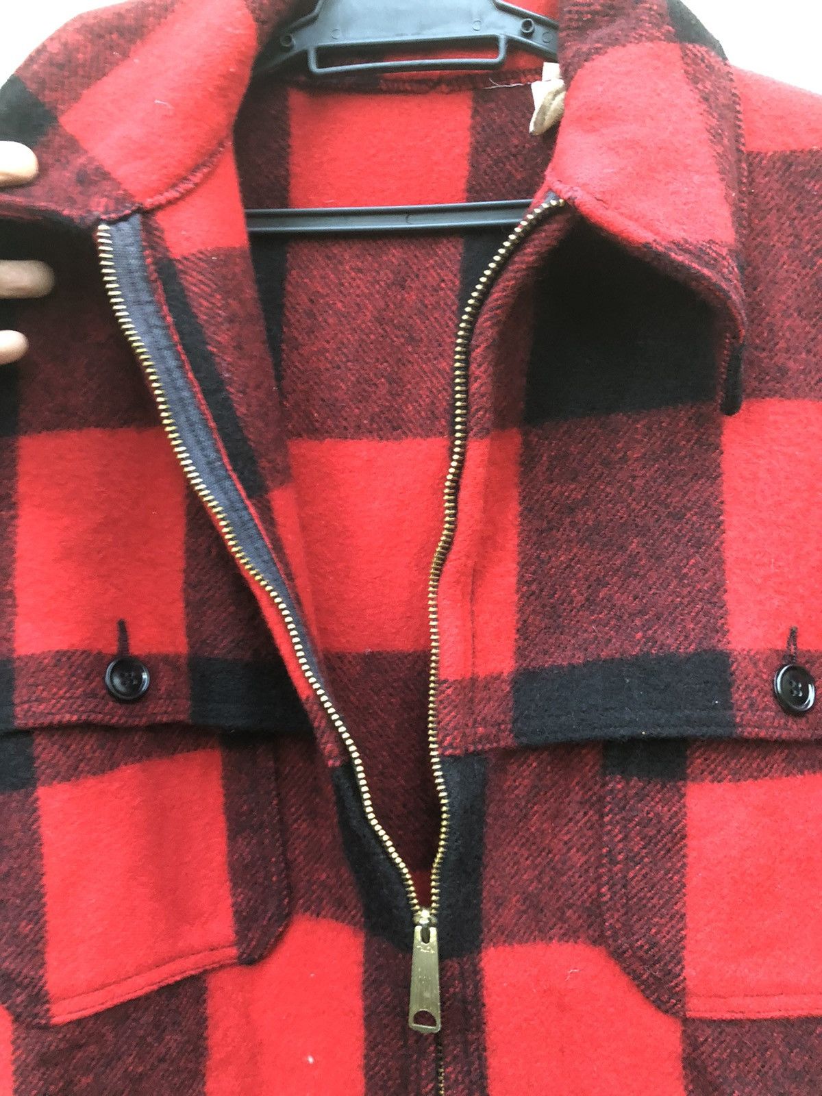 Vintage 🔥Vtg TARTAN WOOL JACKET INSPIRED CC FILSON TALON ZIP Size US M / EU 48-50 / 2 - 4 Thumbnail
