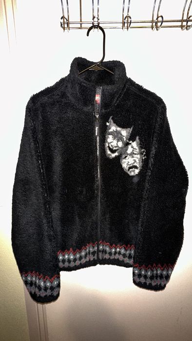 Supreme Supreme Drama Mask Fleece Jacket | Grailed