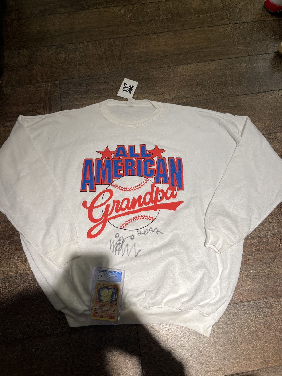 Asspizza Midnight Drop Signed Grandpa Sweatshirt