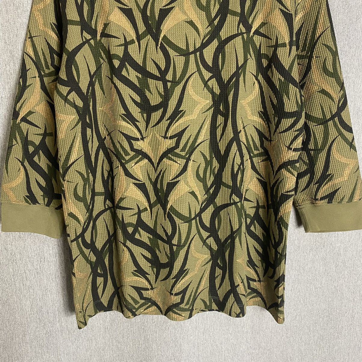 CLOT Clot - “ALIENEGRA” 3/4 Sleeve Camo Size US M / EU 48-50 / 2 - 4 Thumbnail