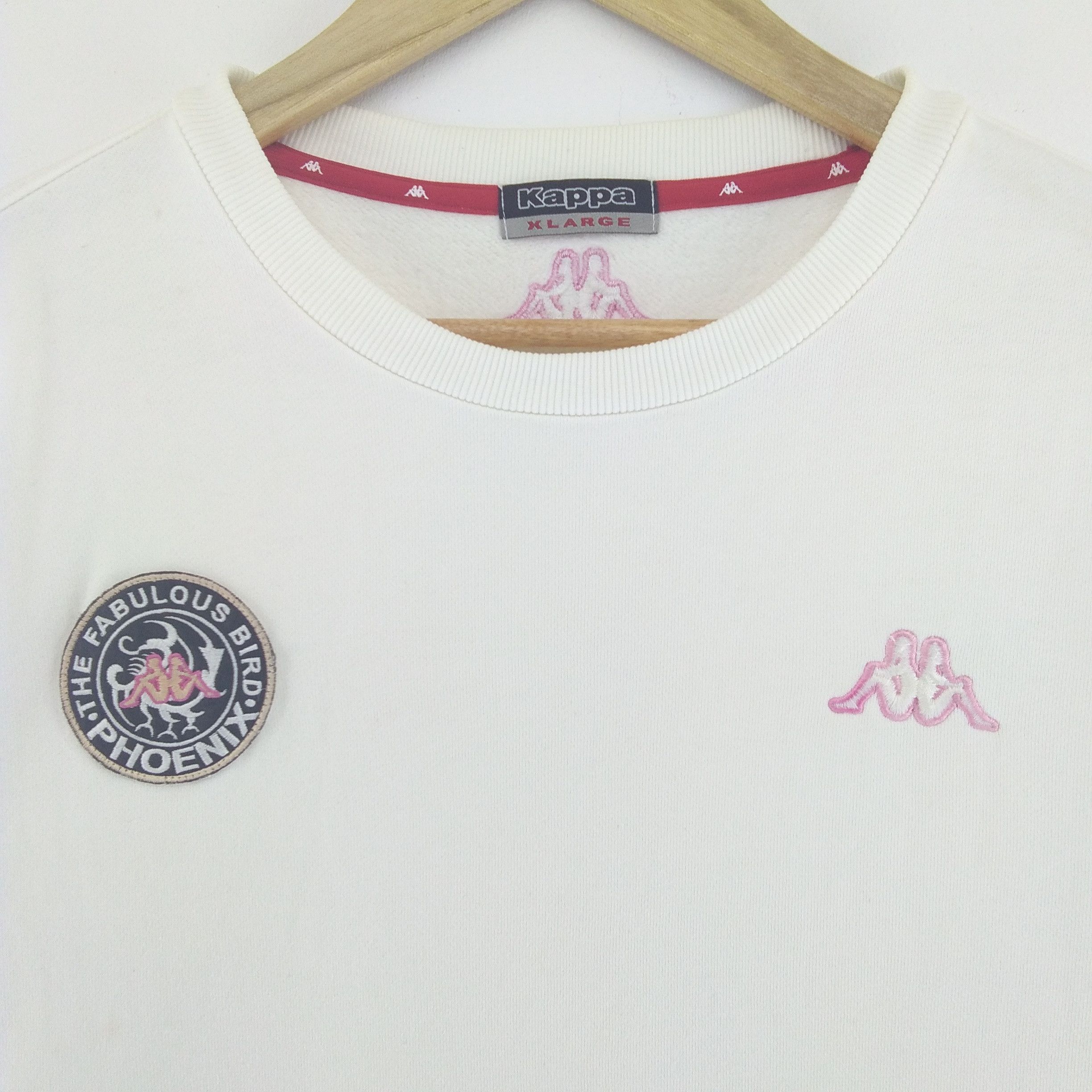 Kappa × Vintage Rare!! KAPPA Sweatshirt Nice Plain design Size US XL / EU 56 / 4 - 2 Thumbnail