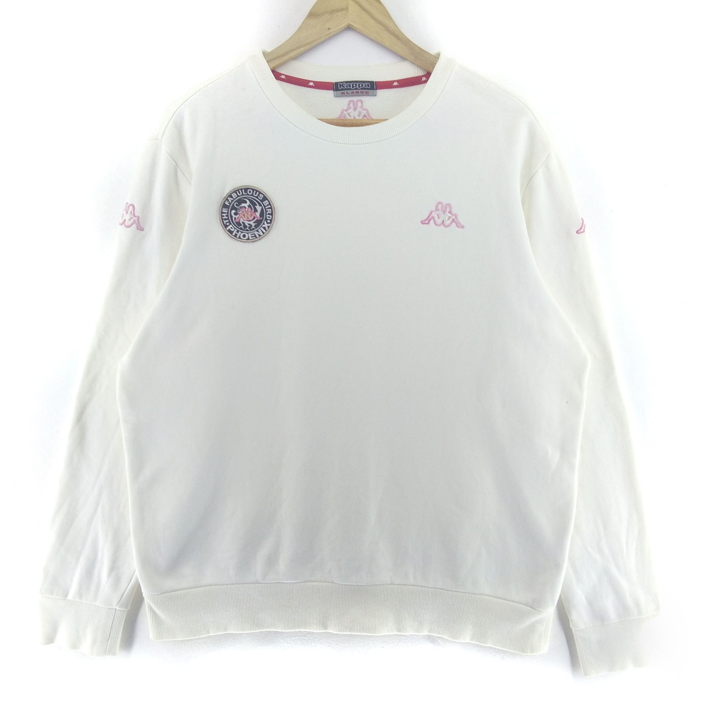 Kappa × Vintage Rare!! KAPPA Sweatshirt Nice Plain design Size US XL / EU 56 / 4 - 1 Thumbnail