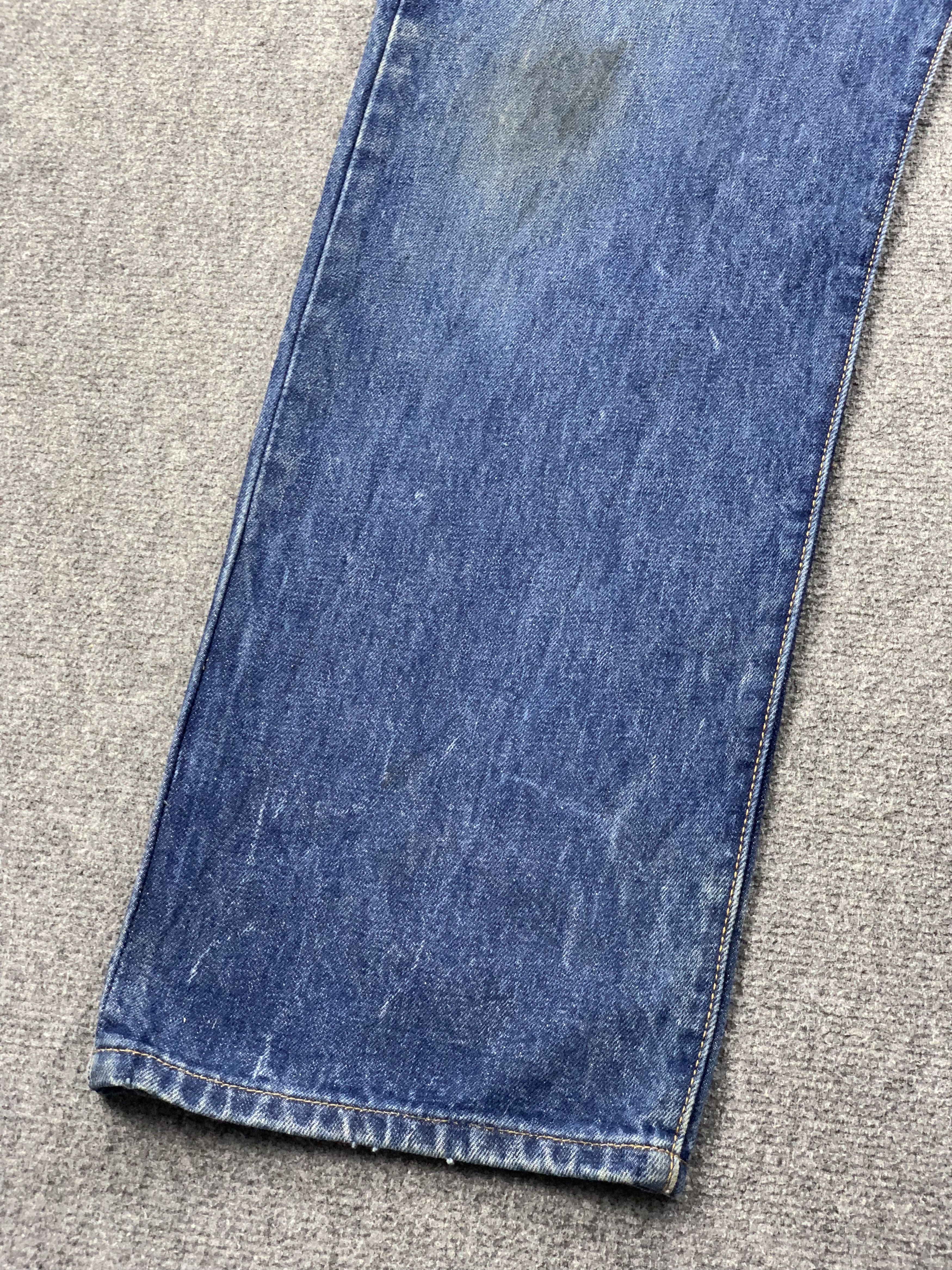 Levi's Vintage 90s Dirty Levis 501 Faded Blue Jeans DP2204 Size US 38 / EU 54 - 16 Thumbnail
