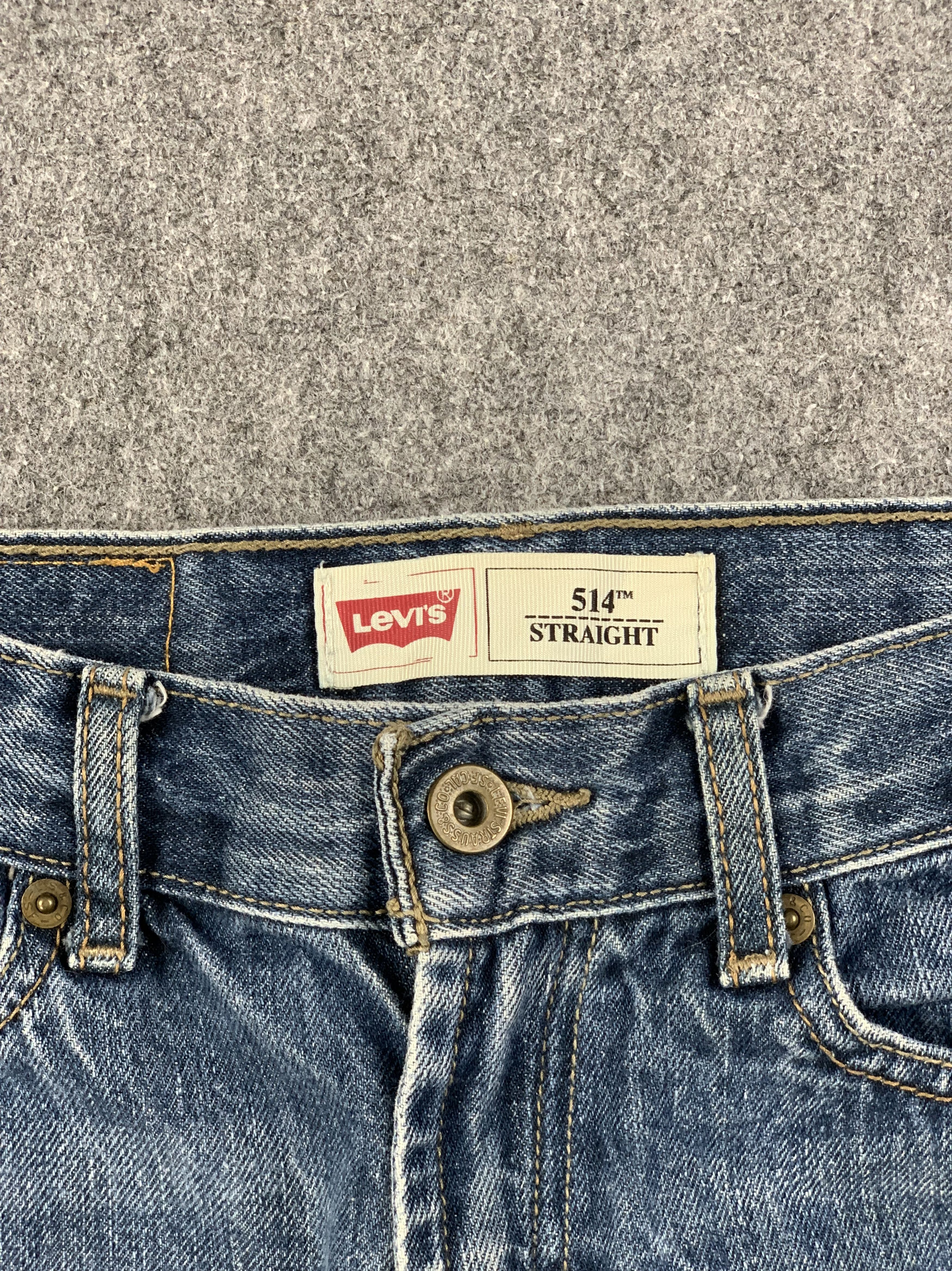 Levi's Vintage Levis 514 Faded Blue Jeans DP2206 Size US 28 / EU 44 - 3 Thumbnail