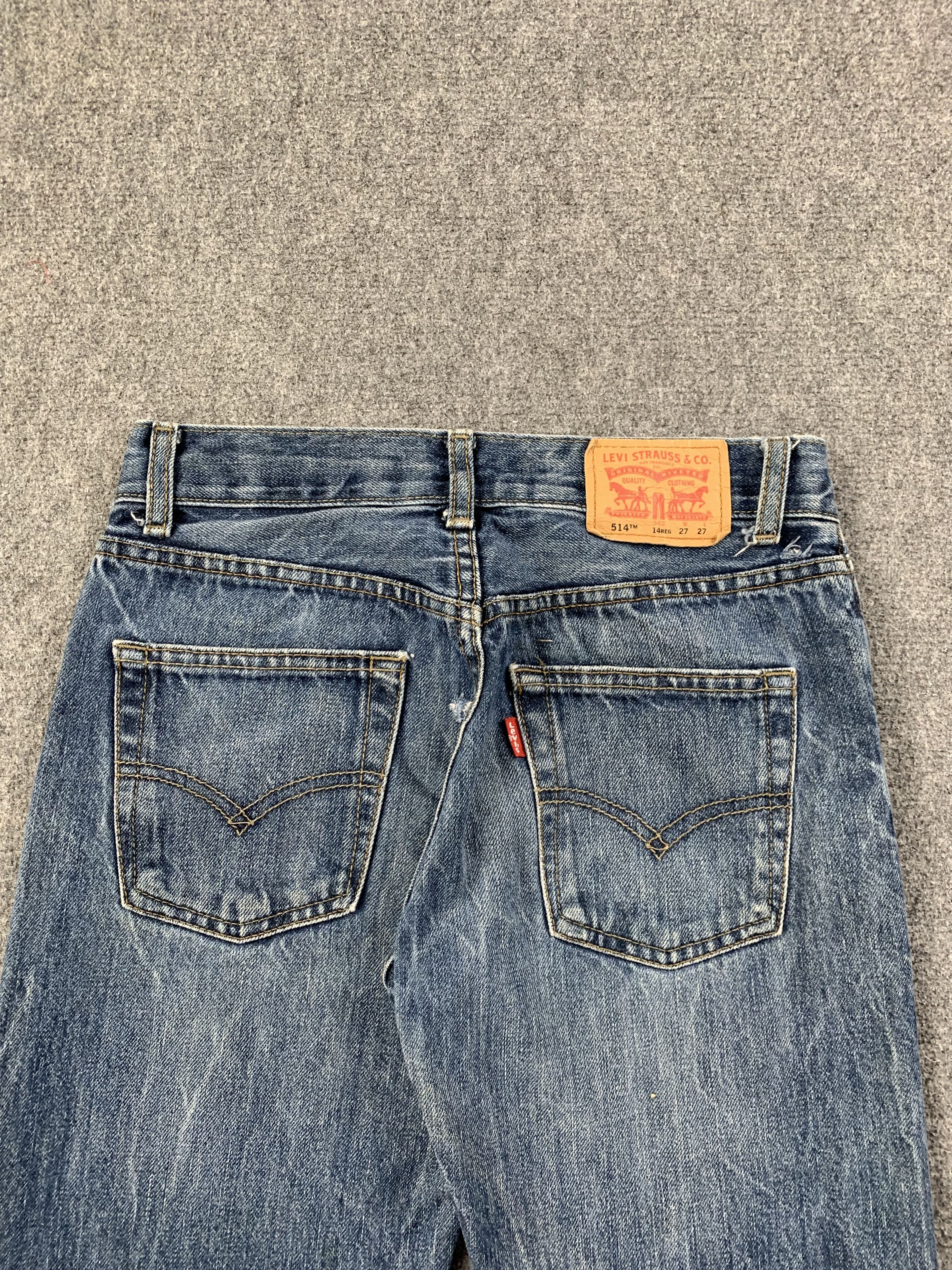 Levi's Vintage Levis 514 Faded Blue Jeans DP2206 Size US 28 / EU 44 - 5 Thumbnail