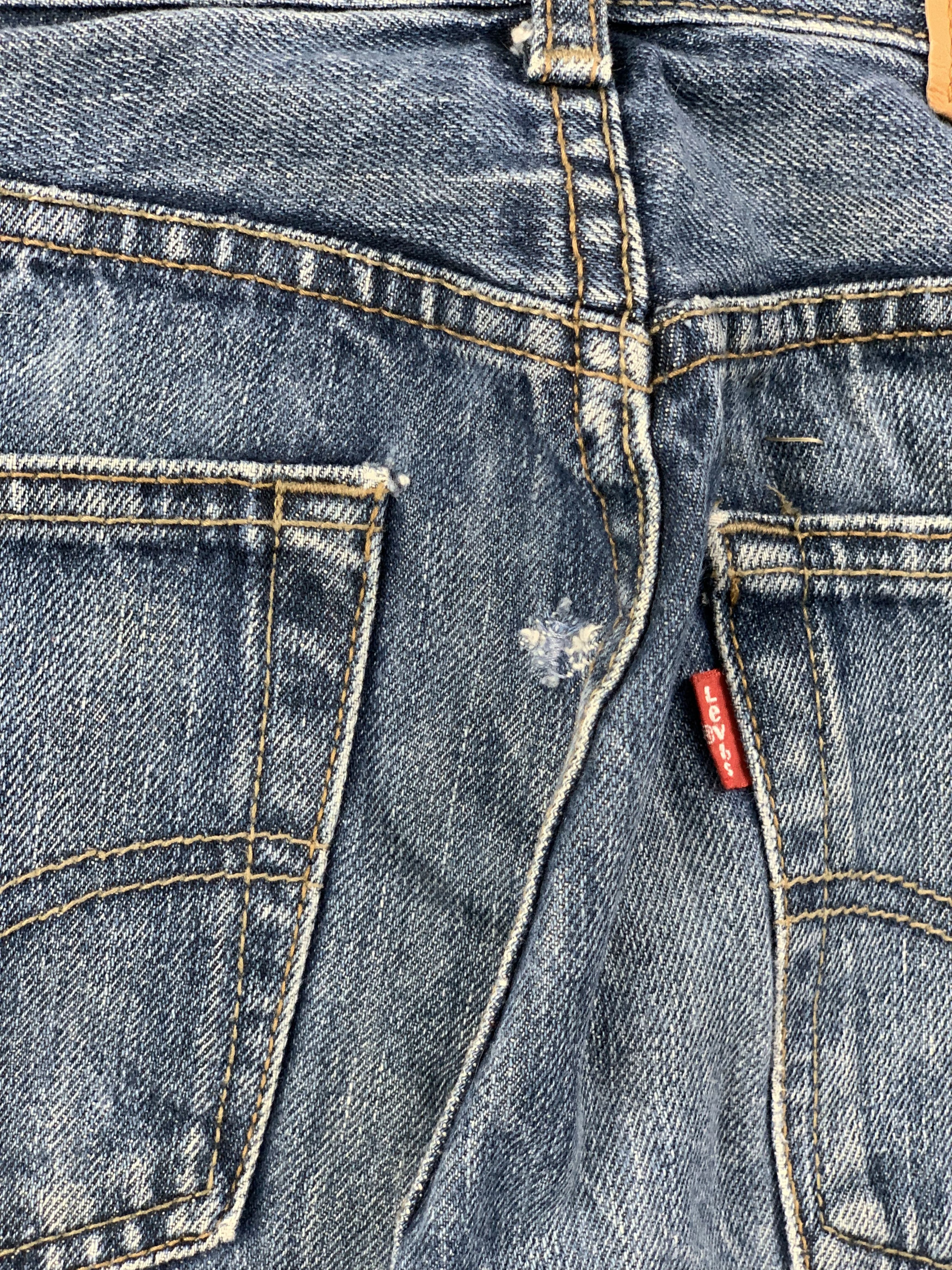 Levi's Vintage Levis 514 Faded Blue Jeans DP2206 Size US 28 / EU 44 - 16 Thumbnail