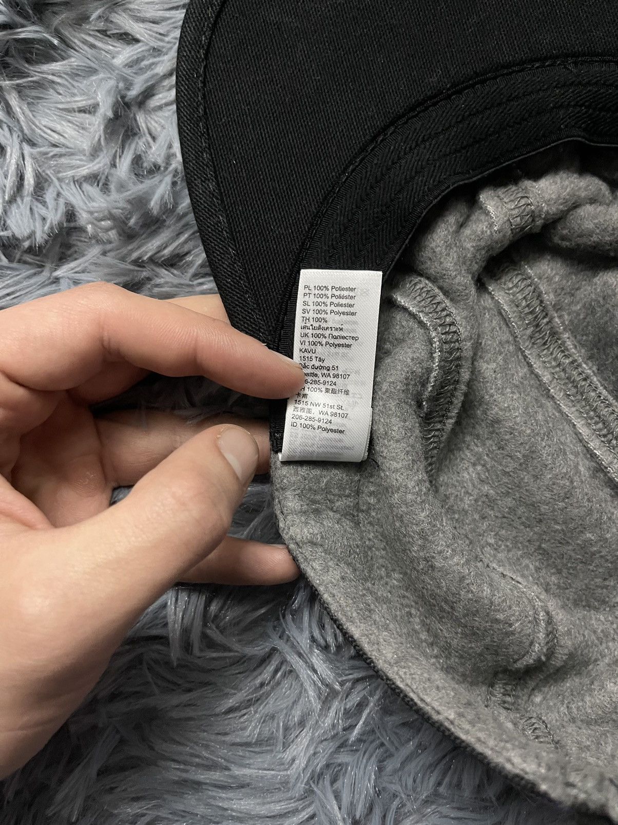 KAVU KAVU gorpcore style USA fleece cap NWT Size ONE SIZE - 8 Thumbnail