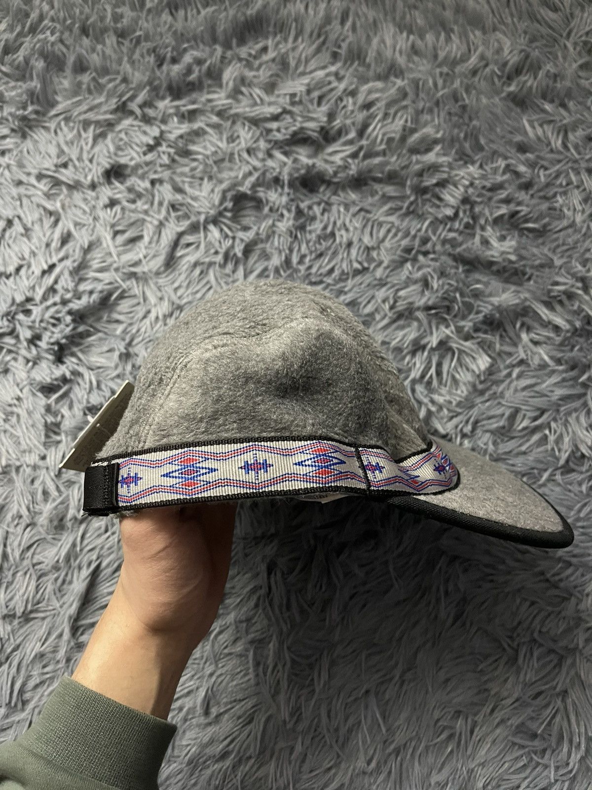 KAVU KAVU gorpcore style USA fleece cap NWT Size ONE SIZE - 3 Thumbnail