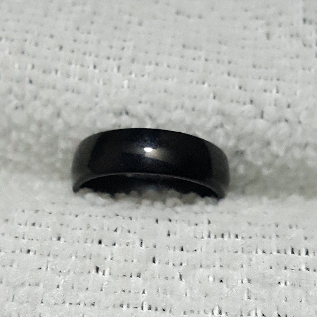 Jewelry Stainless steel Black Tone Ring Size - 10 - RGN-370 Size ONE SIZE - 2 Thumbnail