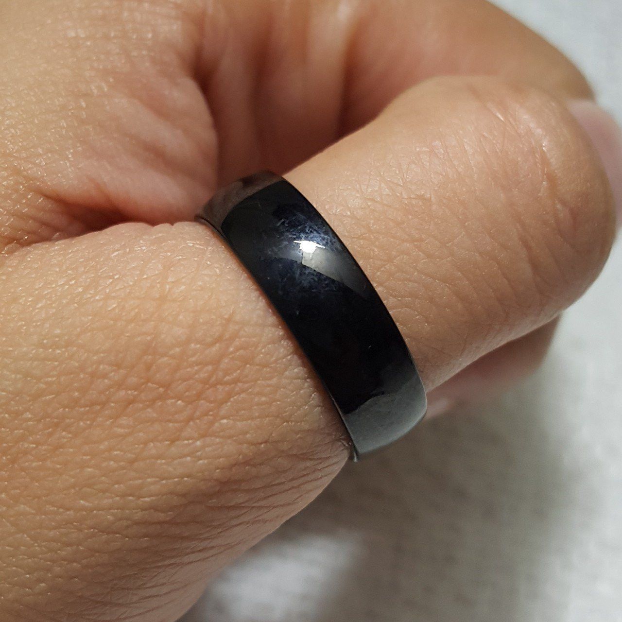 Jewelry Stainless steel Black Tone Ring Size - 10 - RGN-370 Size ONE SIZE - 4 Thumbnail