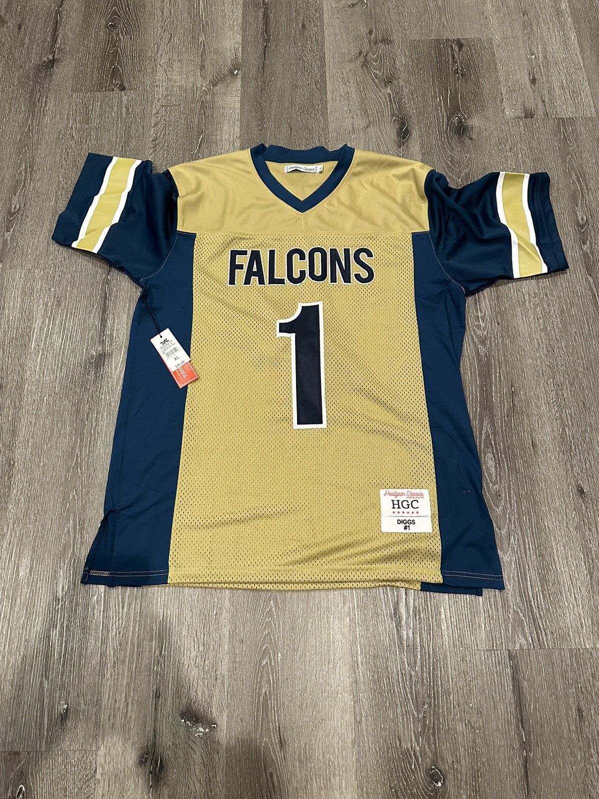 USA限定 【M】 Headgear Classics ヘッドギアクラシックス 復刻 Stefon Diggs ステフォン ディグス HS フットボールジャージ (HGC34) NFL USA限定 【M】 Headgear Classics ヘッドギアクラシックス 復刻