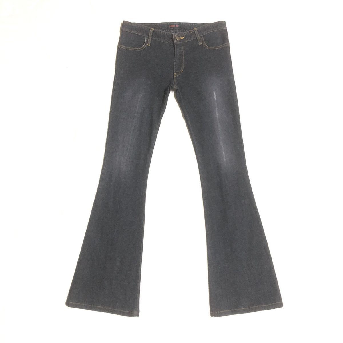 Japanese Brand × Seditionaries Silver Ash Japan Stretchable Flare Zipper Denim Size US 29 - 2 Thumbnail