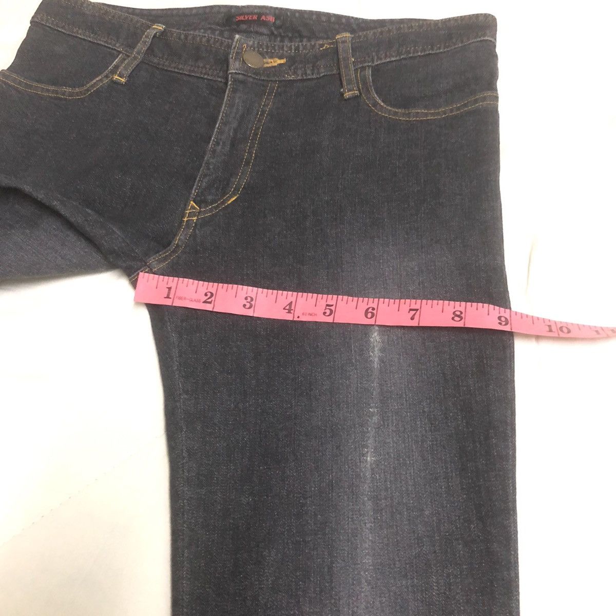 Japanese Brand × Seditionaries Silver Ash Japan Stretchable Flare Zipper Denim Size US 29 - 7 Thumbnail