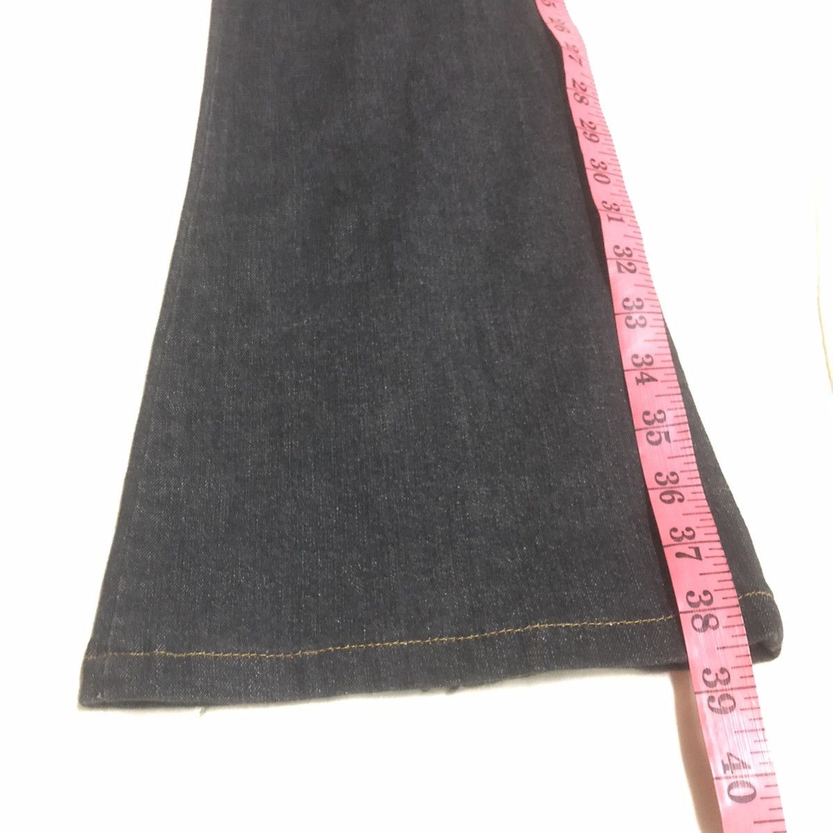 Japanese Brand × Seditionaries Silver Ash Japan Stretchable Flare Zipper Denim Size US 29 - 8 Thumbnail