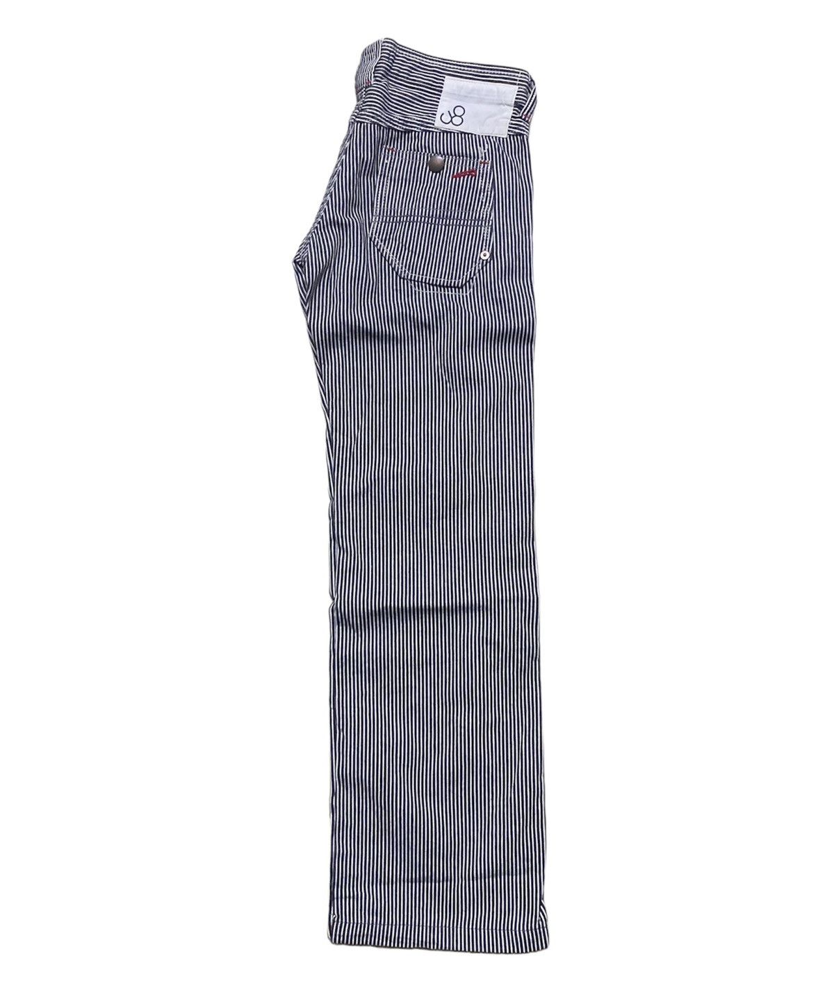 Garment Reproduction of Workers × Johnbull John Bull Japan Hickory Stripe Flare Denim Size US 31 - 16 Thumbnail