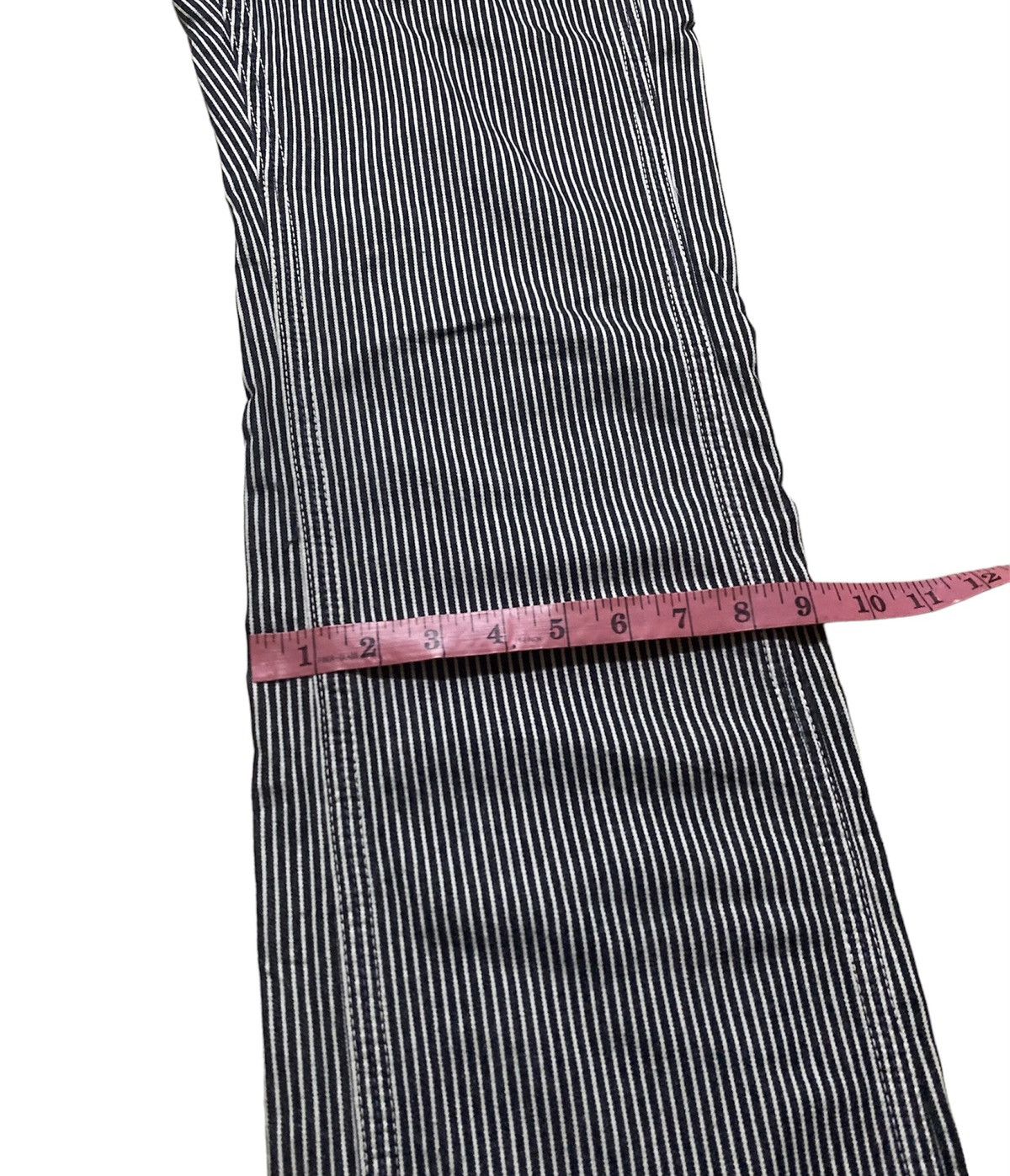 Garment Reproduction of Workers × Johnbull John Bull Japan Hickory Stripe Flare Denim Size US 31 - 11 Thumbnail
