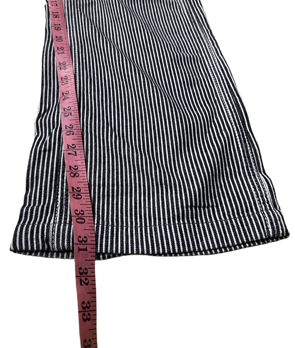 Garment Reproduction of Workers × Johnbull John Bull Japan Hickory Stripe Flare Denim Size US 31 - 10 Thumbnail