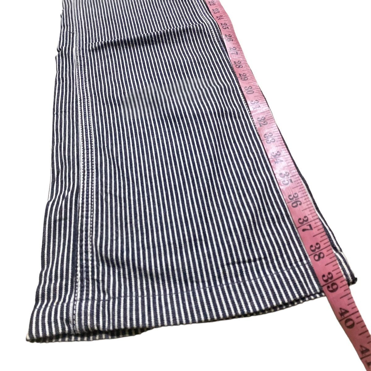 Garment Reproduction of Workers × Johnbull John Bull Japan Hickory Stripe Flare Denim Size US 31 - 9 Thumbnail