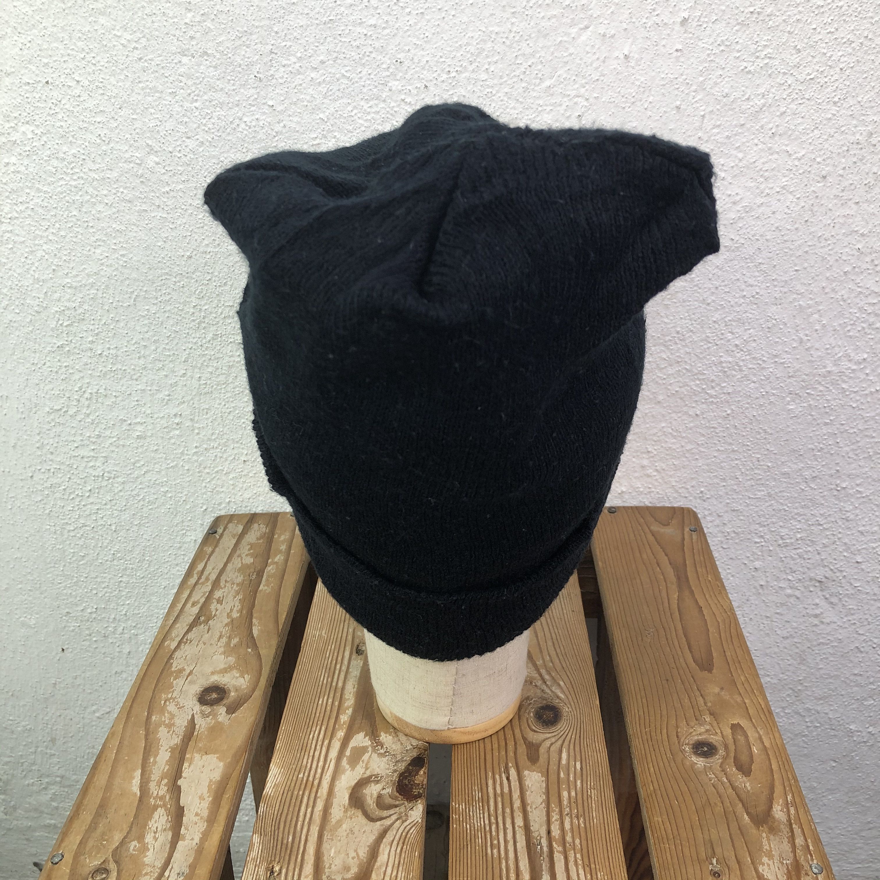 Carhartt × Vintage Vintage Carhartt Black Beanie Hat Size ONE SIZE - 4 Thumbnail