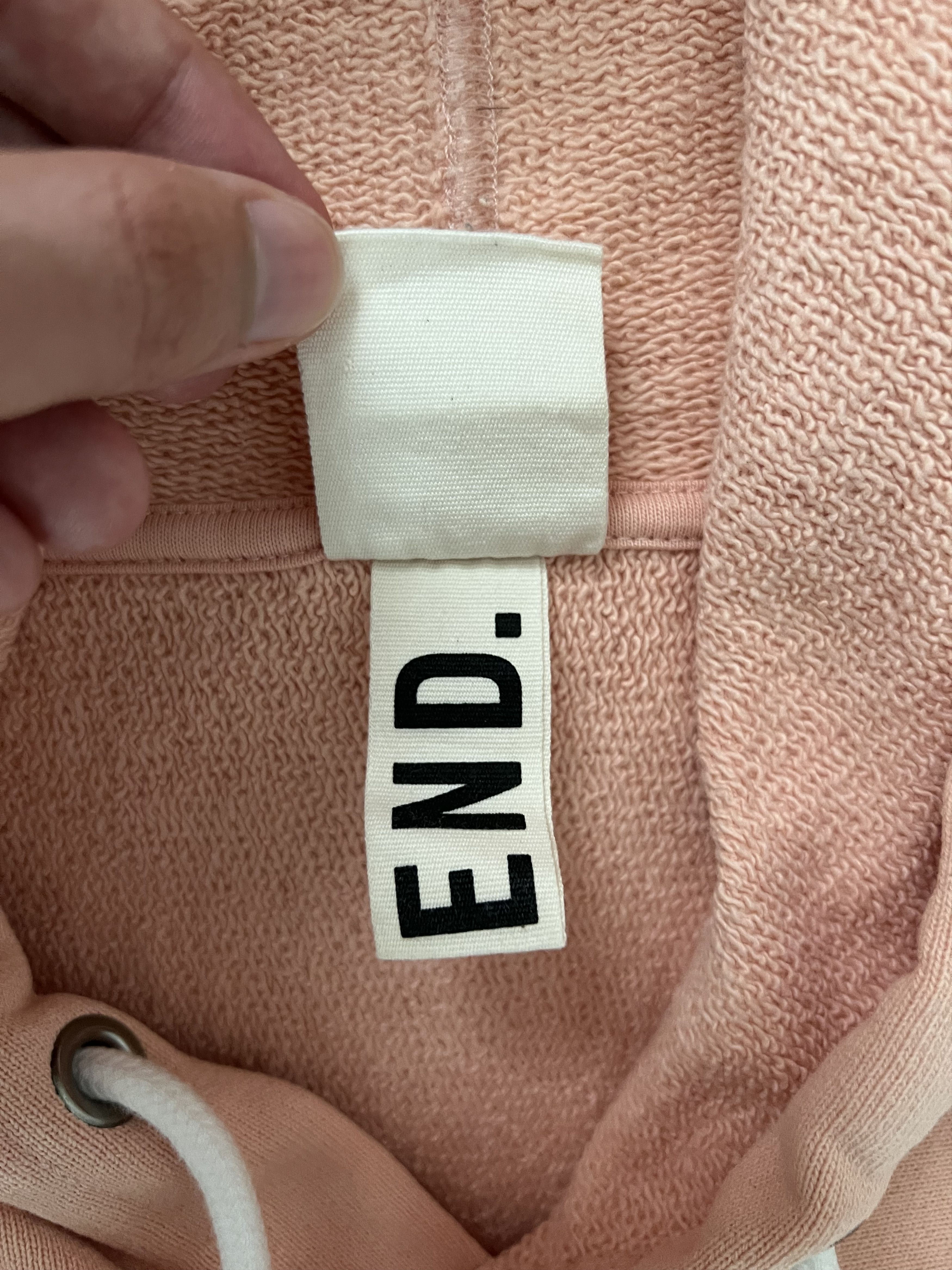 Champion 💚 END. X Champion Reverse Weave Terry Hoodie Pink Size US M / EU 48-50 / 2 - 8 Thumbnail
