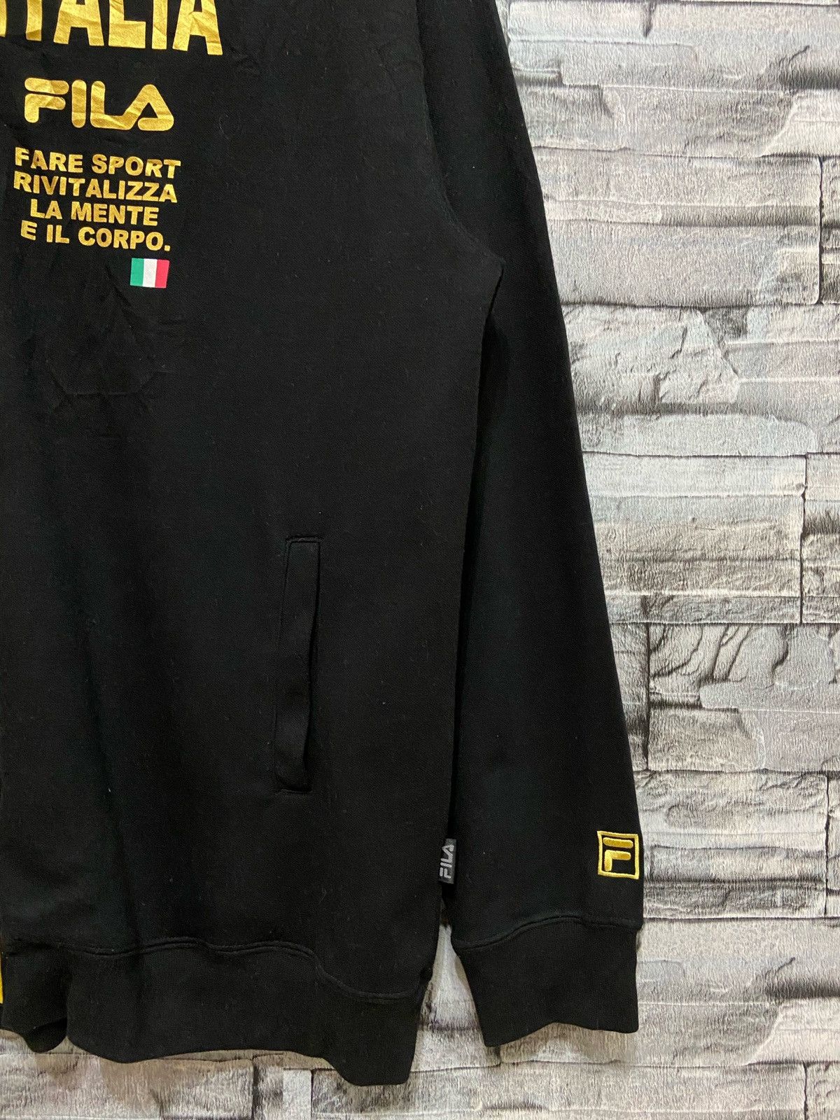 Fila Vintage Fila sweatshirt spell out size 4L fit XXL oversized Size US XXL / EU 58 / 5 - 5 Thumbnail