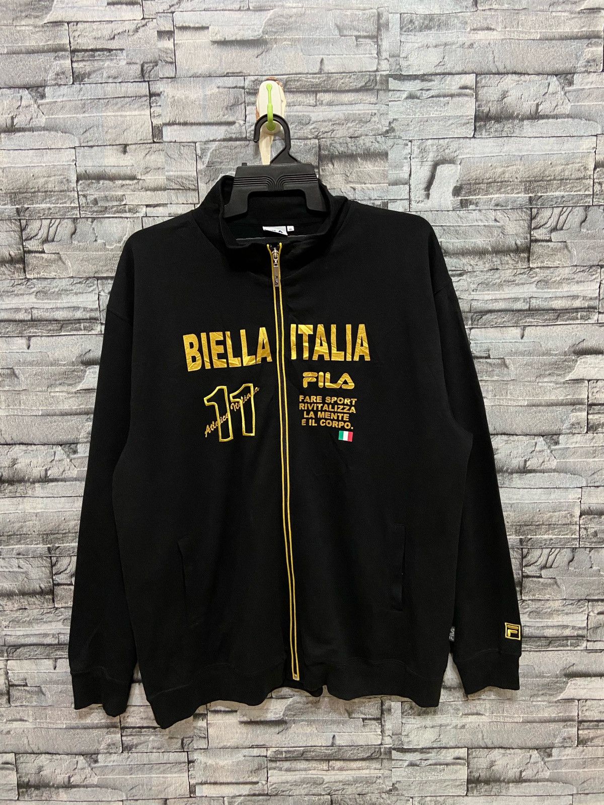 Fila Vintage Fila sweatshirt spell out size 4L fit XXL oversized Size US XXL / EU 58 / 5 - 1 Thumbnail
