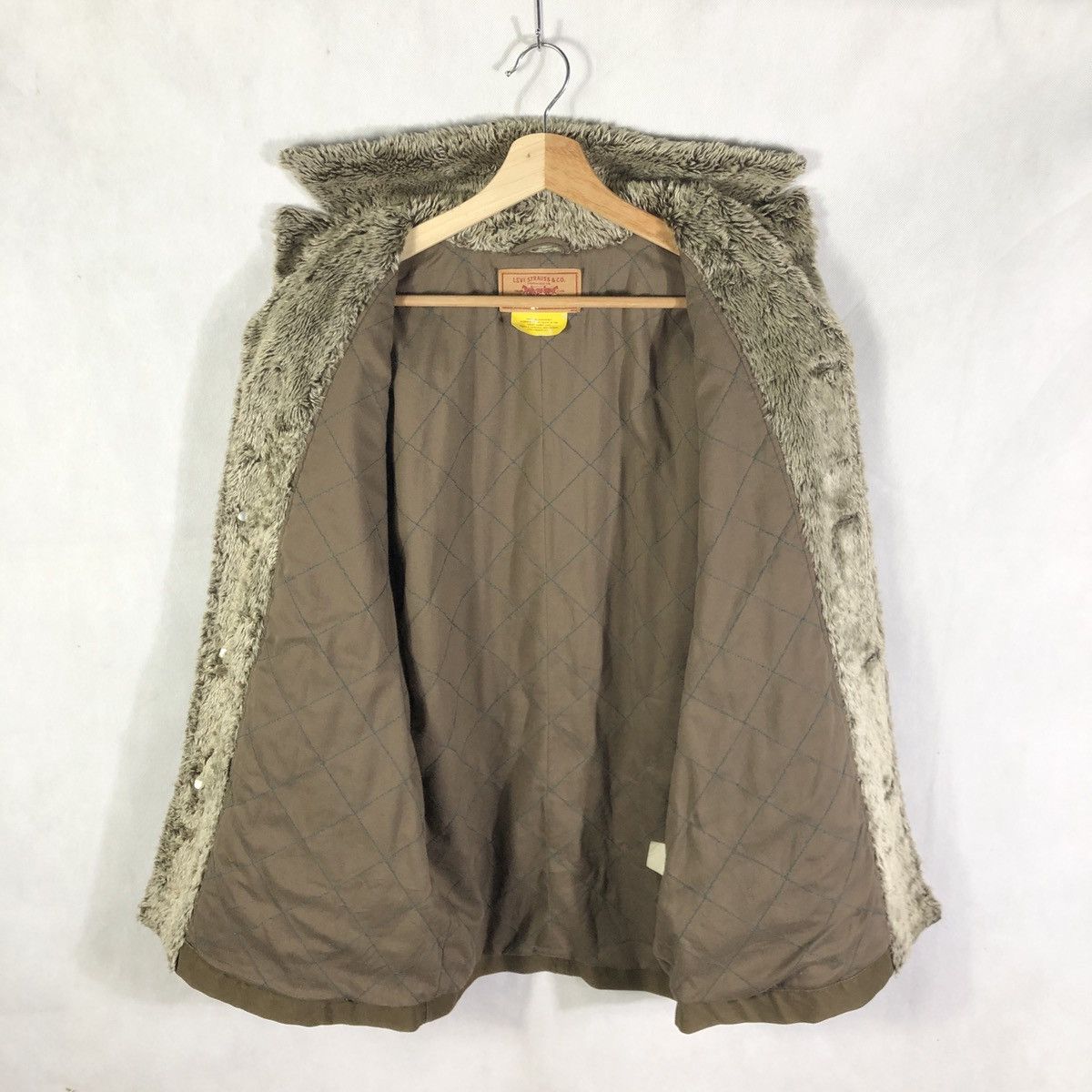 Levi's Rare! Levi’s Sherpa Quilted Lining Coat Jacket Size US M / EU 48-50 / 2 - 3 Thumbnail