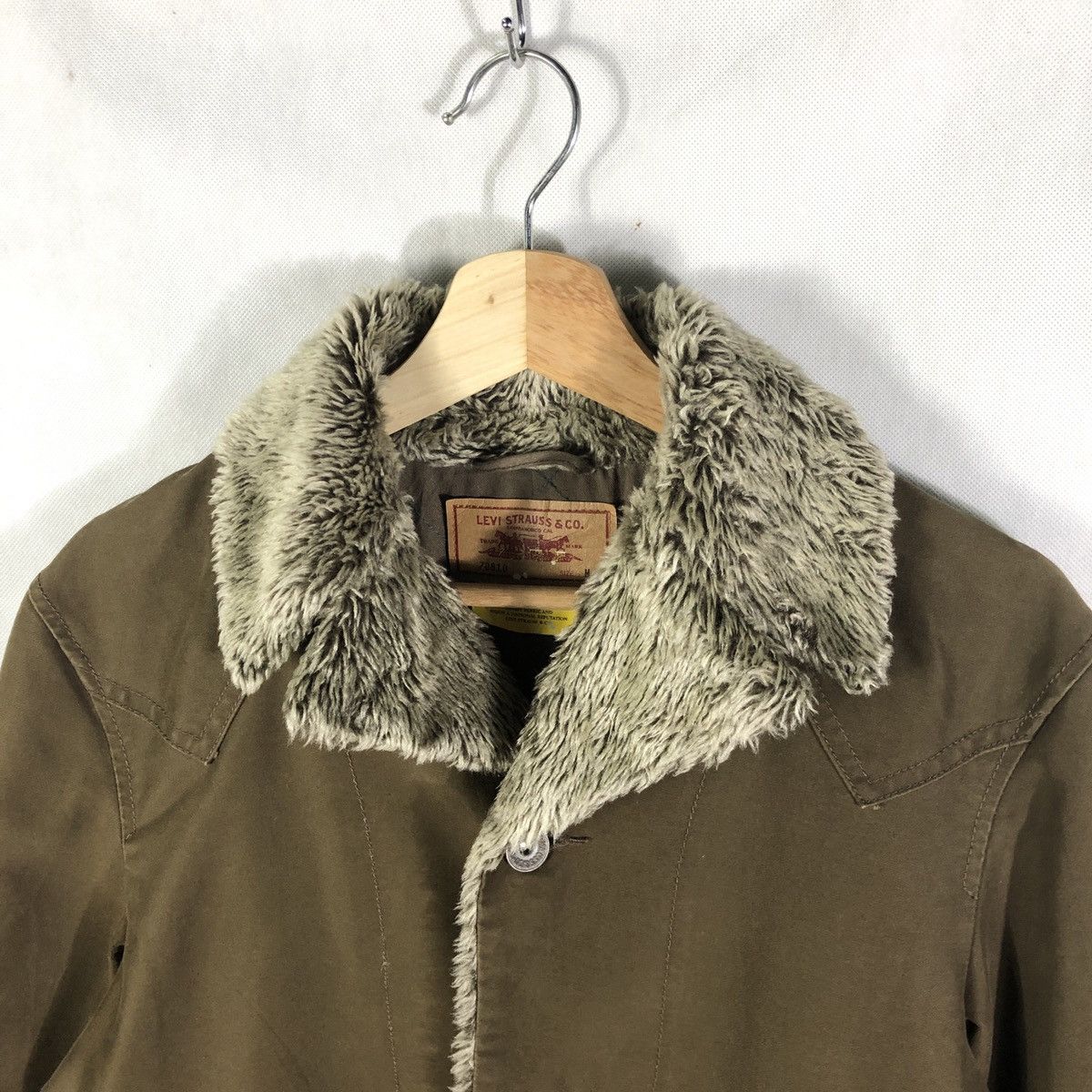 Levi's Rare! Levi’s Sherpa Quilted Lining Coat Jacket Size US M / EU 48-50 / 2 - 4 Thumbnail