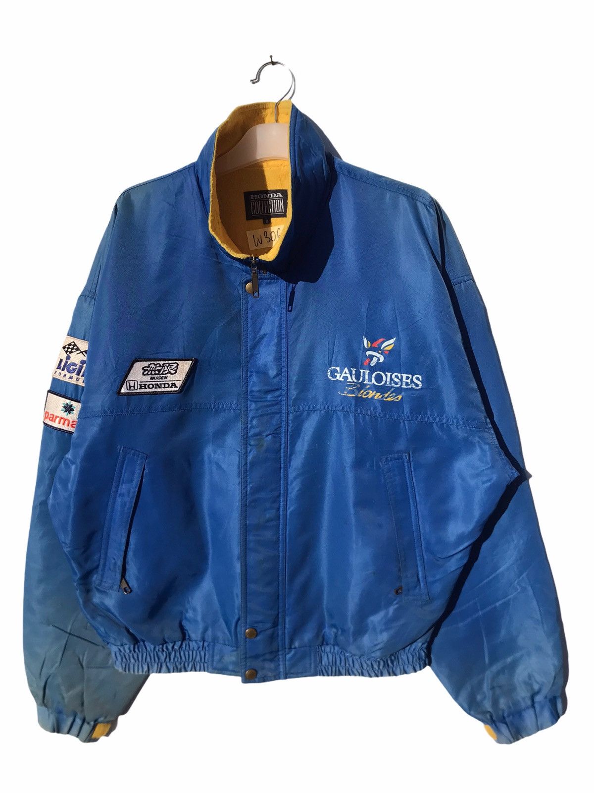Honda Vintage Honda Mugen Gauloises Blondes Sun Faded Jacket Size US L / EU 52-54 / 3 - 1 Preview