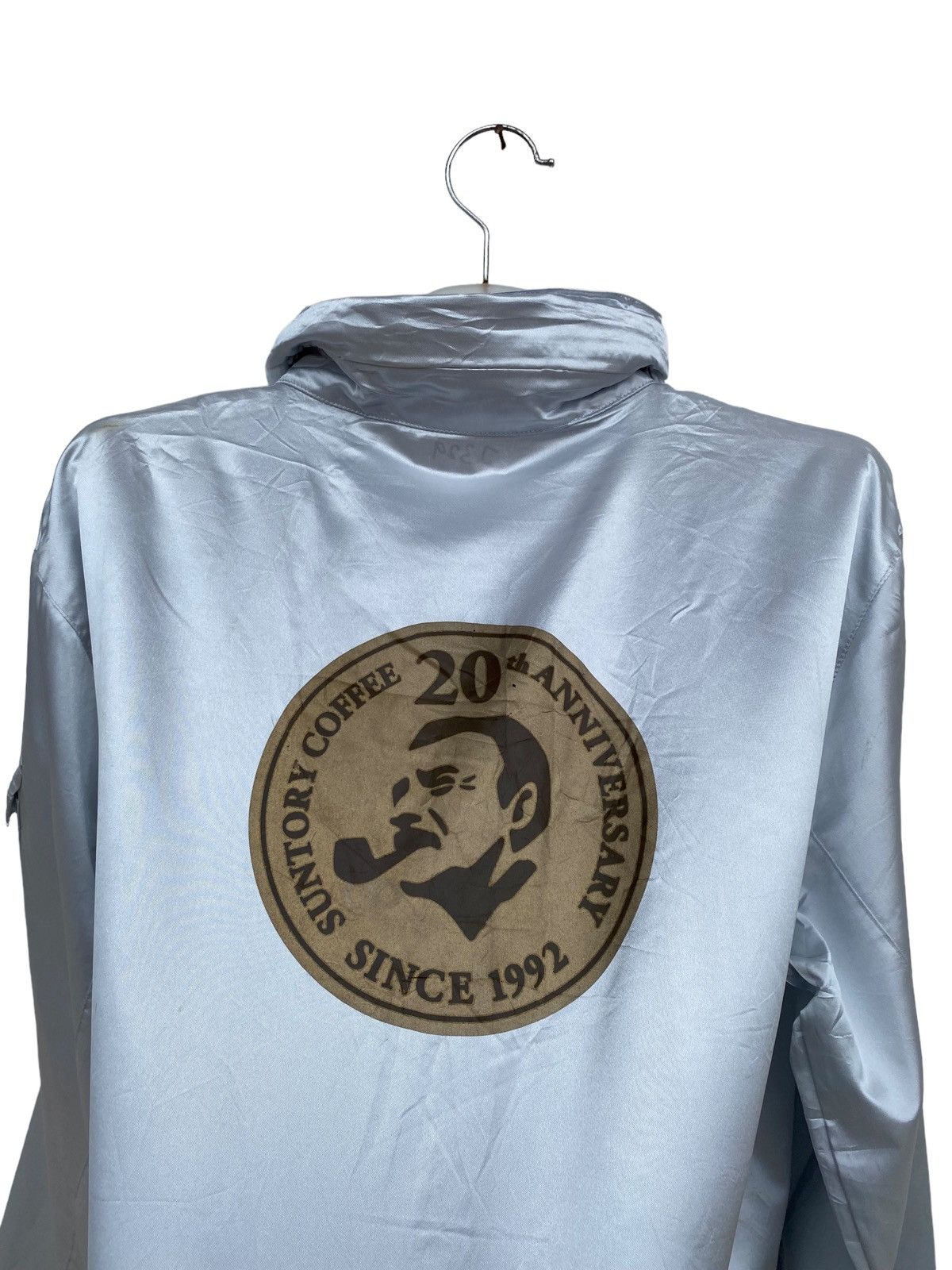 Japanese Brand Vintage Suntory Coffee 20th Anniversary Windbreaker Jacket Size US L / EU 52-54 / 3 - 6 Thumbnail