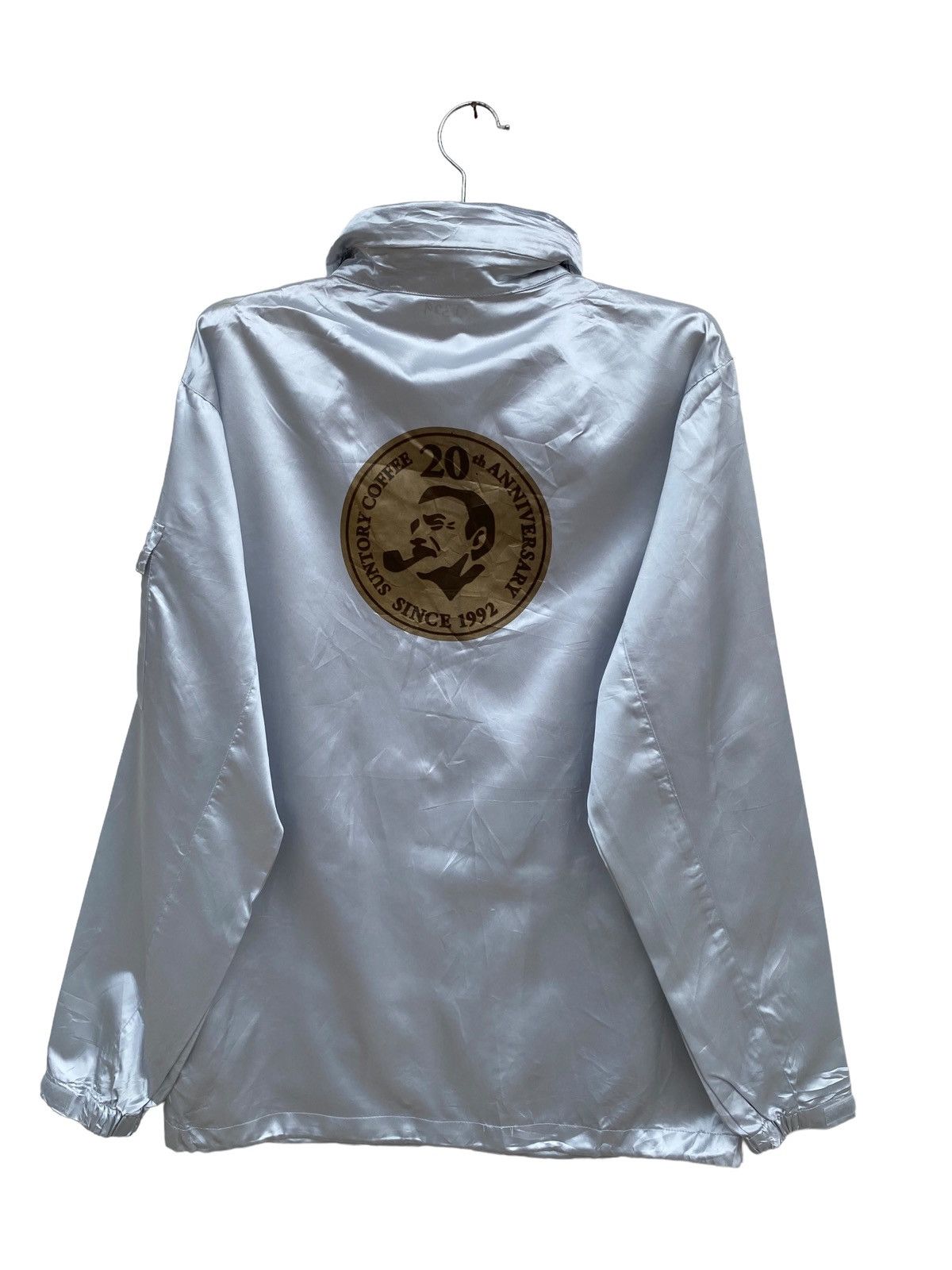 Japanese Brand Vintage Suntory Coffee 20th Anniversary Windbreaker Jacket Size US L / EU 52-54 / 3 - 1 Thumbnail