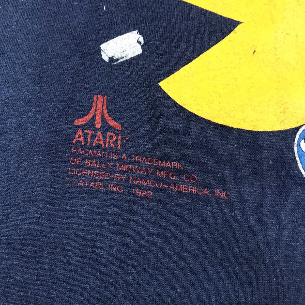 Hanes × Vintage Vintage 1980s Pac Man T shirt Hanes Size US M / EU 48-50 / 2 - 3 Thumbnail
