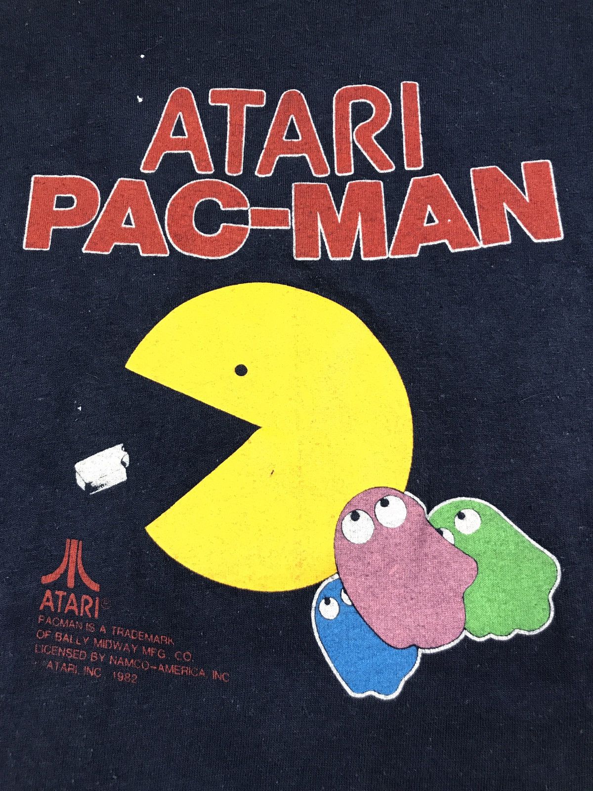 Hanes × Vintage Vintage 1980s Pac Man T shirt Hanes Size US M / EU 48-50 / 2 - 5 Thumbnail