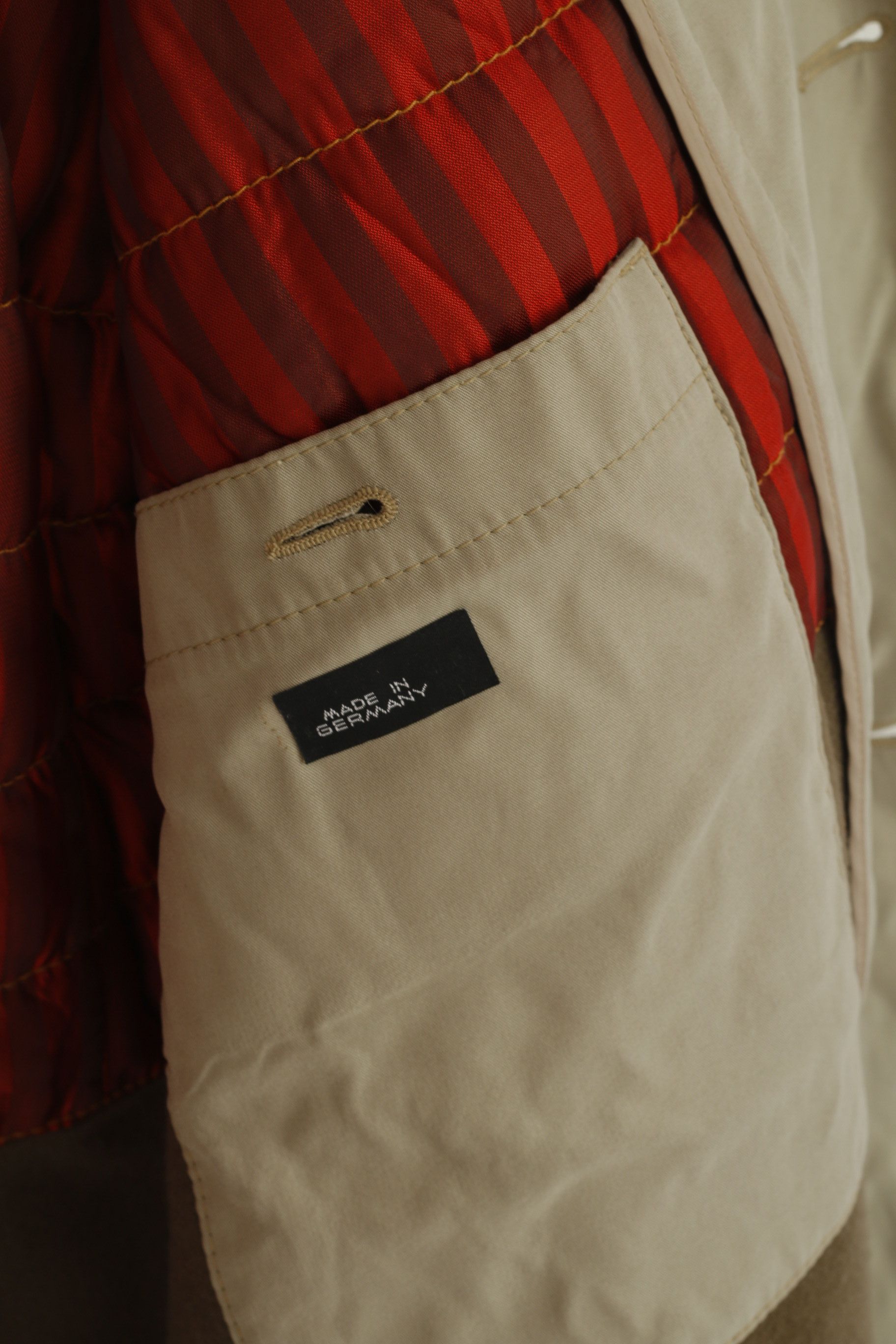 Bugatti Bugatti Men 40 50 M Coat Beige Vintage 2in1 Classic 3206 Size US M / EU 48-50 / 2 - 6 Thumbnail