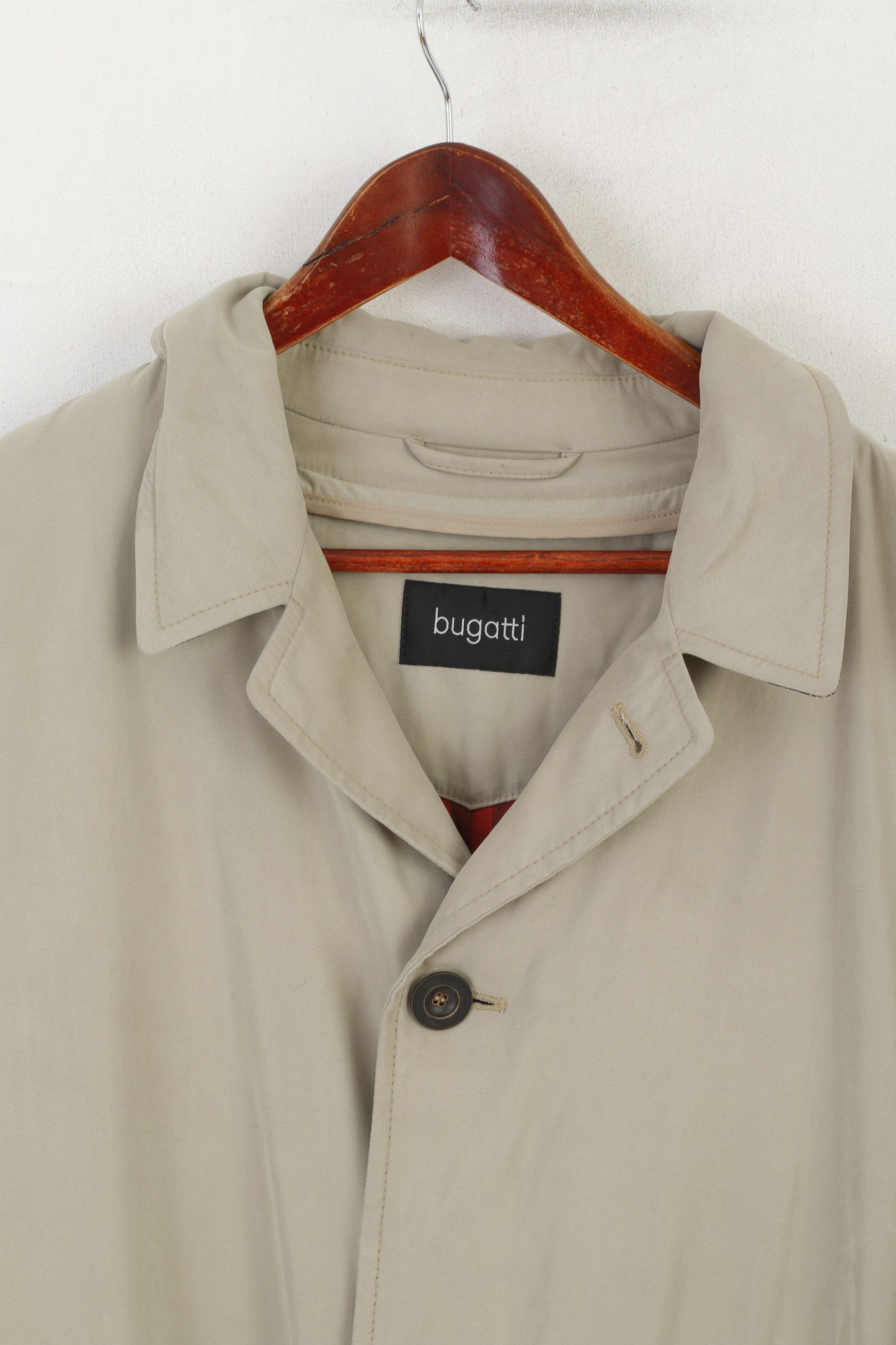 Bugatti Bugatti Men 40 50 M Coat Beige Vintage 2in1 Classic 3206 Size US M / EU 48-50 / 2 - 3 Thumbnail