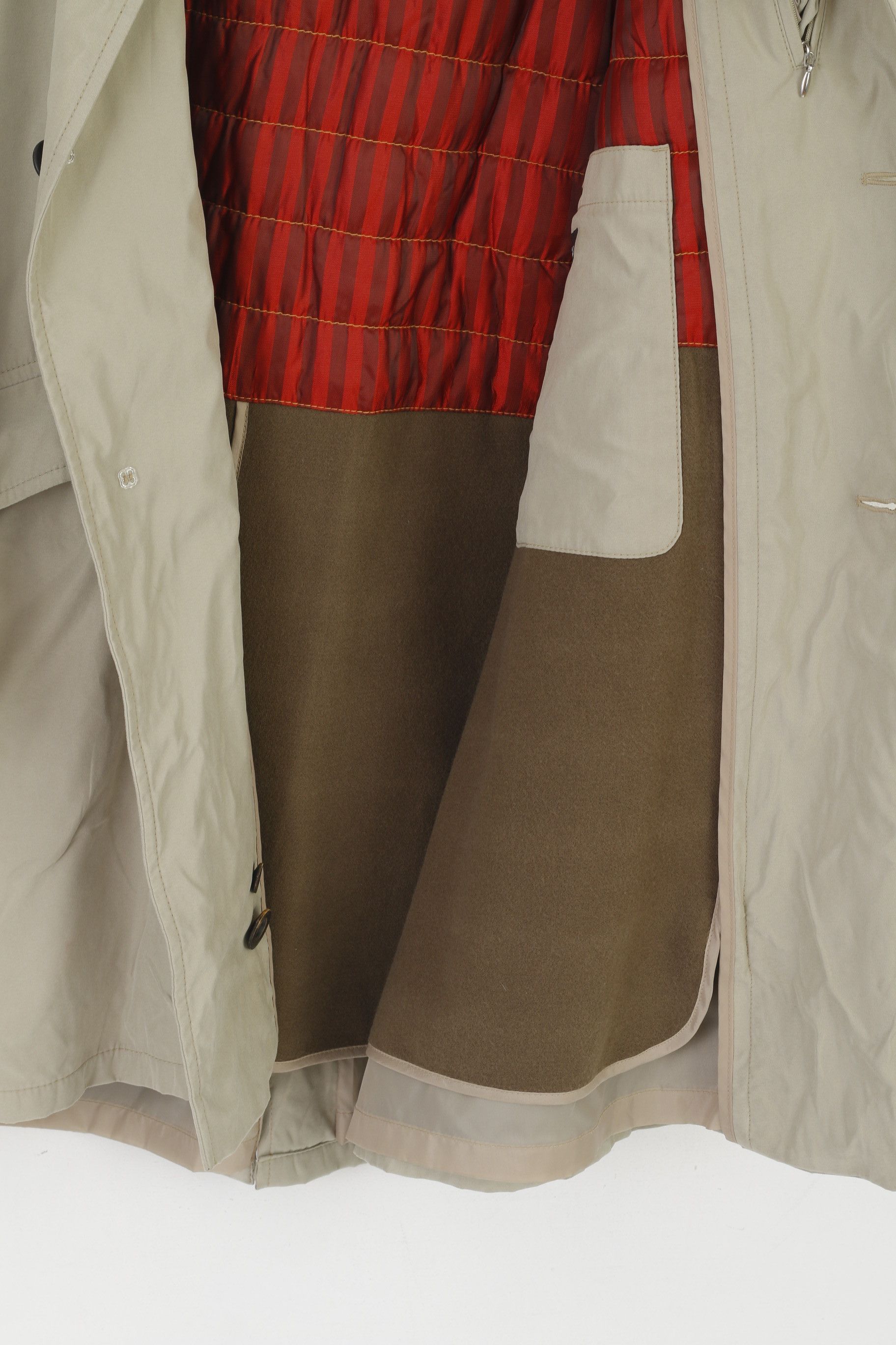 Bugatti Bugatti Men 40 50 M Coat Beige Vintage 2in1 Classic 3206 Size US M / EU 48-50 / 2 - 7 Thumbnail