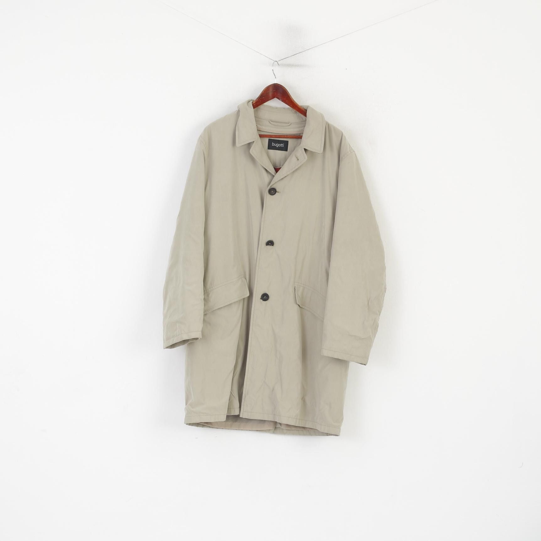 Bugatti Bugatti Men 40 50 M Coat Beige Vintage 2in1 Classic 3206 Size US M / EU 48-50 / 2 - 2 Thumbnail