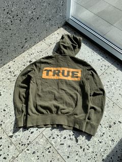 Buy Supreme x True Religion Zip Up Hooded Sweatshirt 'Light Grey' -  FW21SW38 LIGHT GREY