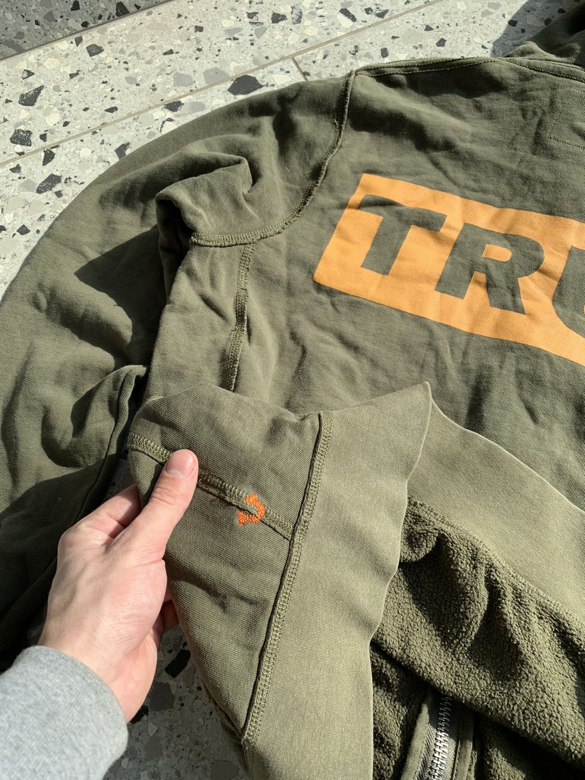 True Religion × Vintage Vintage True Religion Zip up Hoodie TRUE Logo Size US XL / EU 56 / 4 - 2 Thumbnail