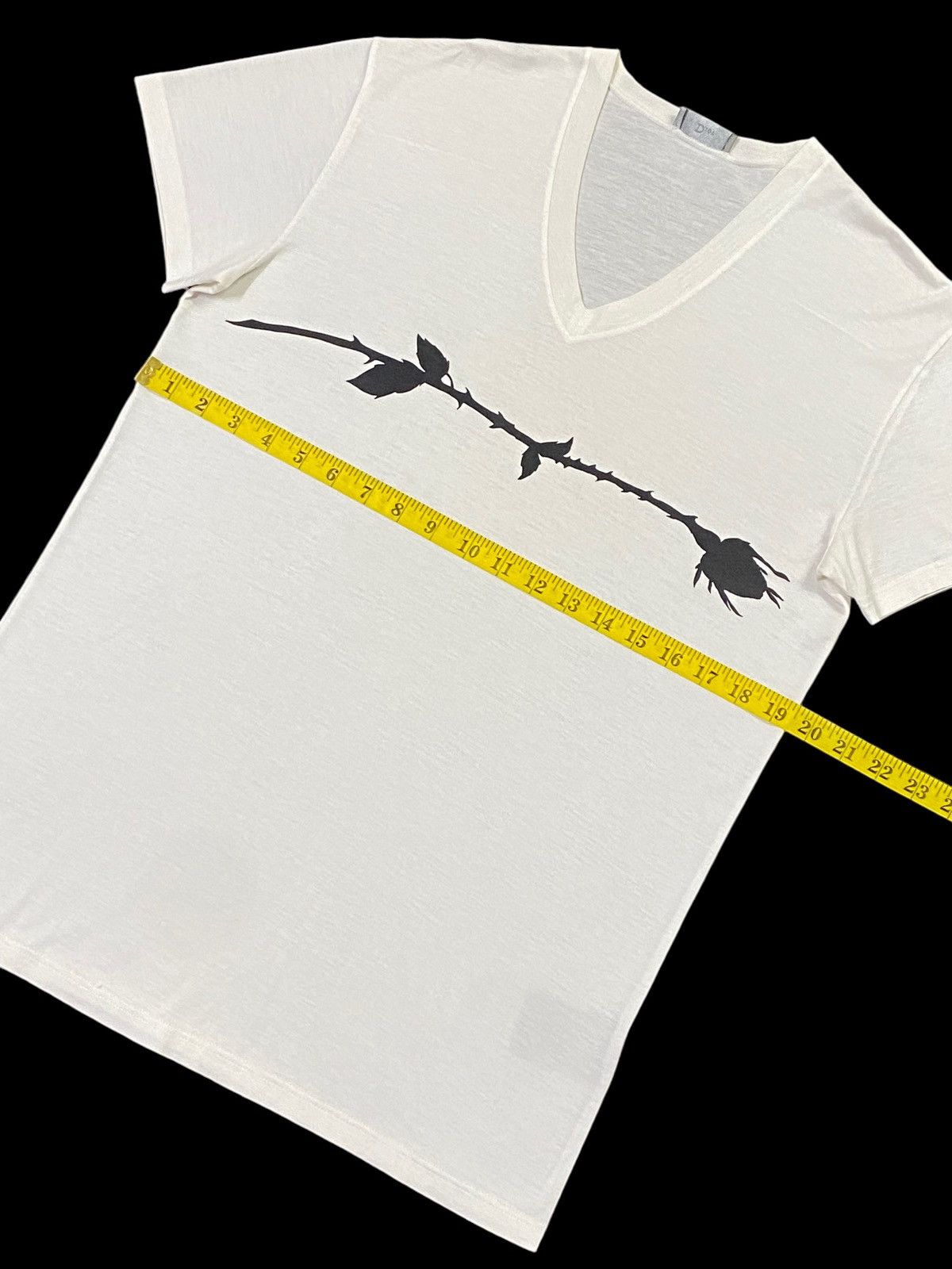Dior Dior Roses T-Shirt Size XS / US 0-2 / IT 36-38 - 4 Thumbnail