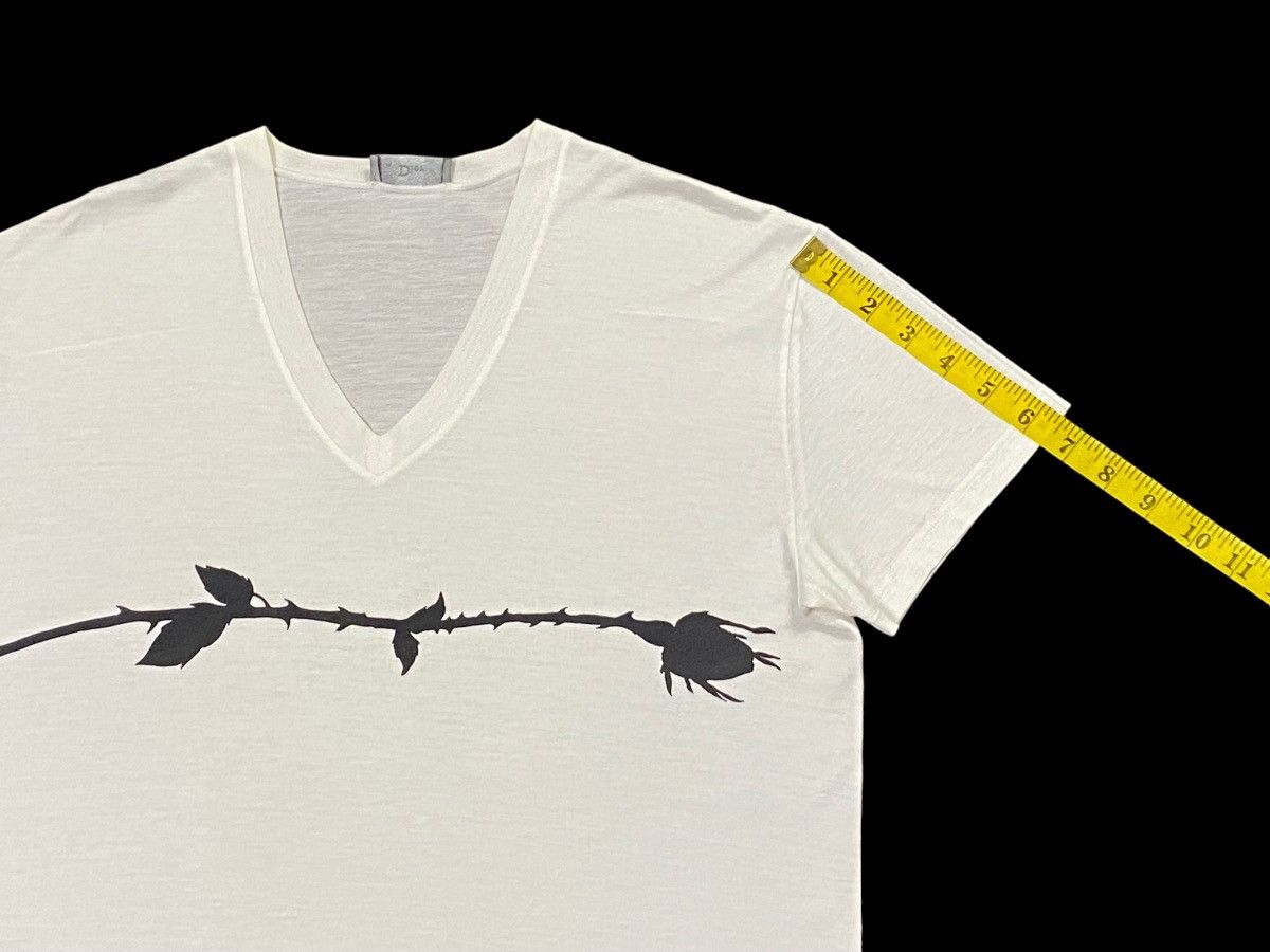 Dior Dior Roses T-Shirt Size XS / US 0-2 / IT 36-38 - 7 Thumbnail