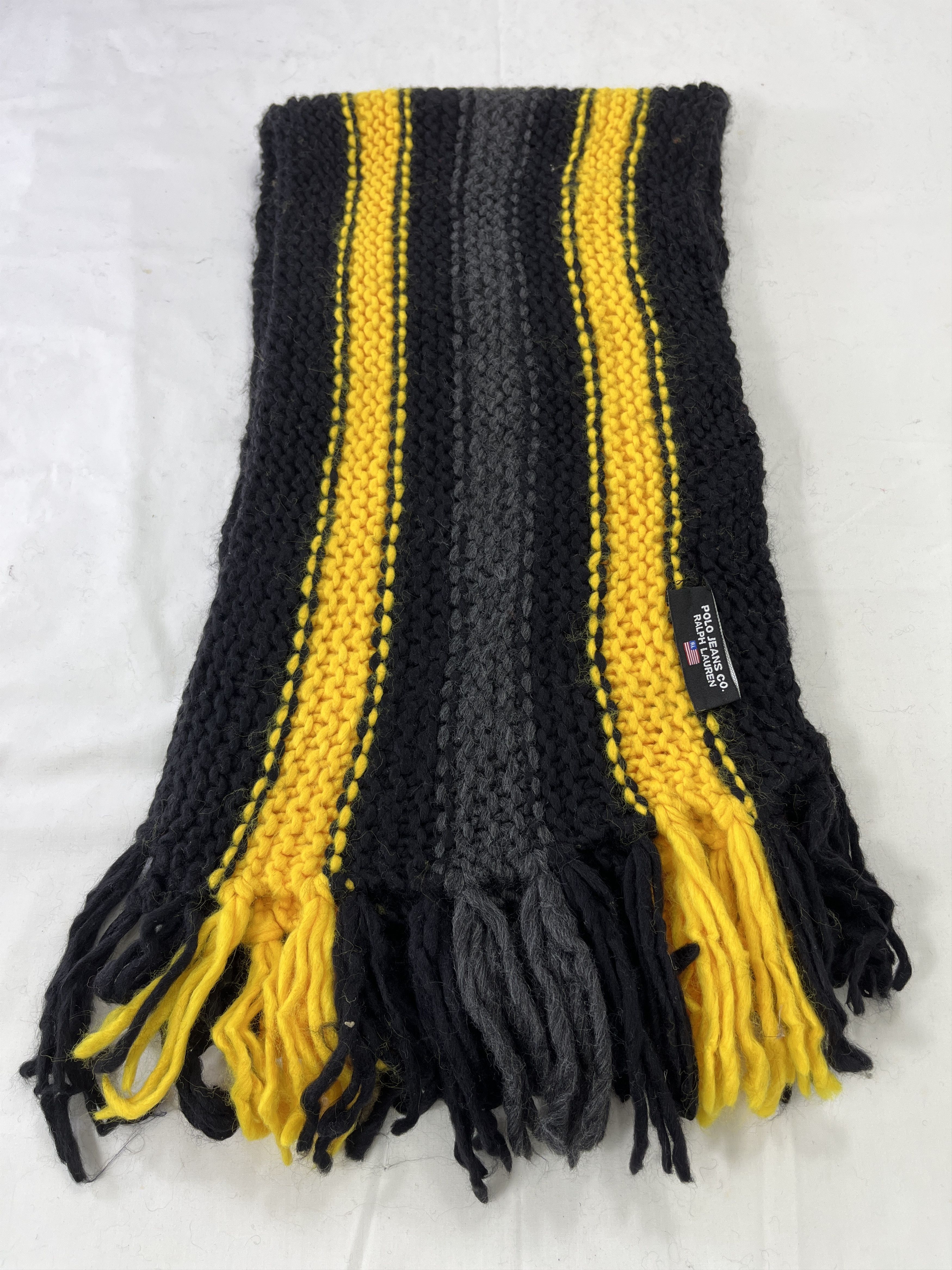 RALPH LAUREN KNIT SCARVES / MUFFLER / NECKWEAR T083