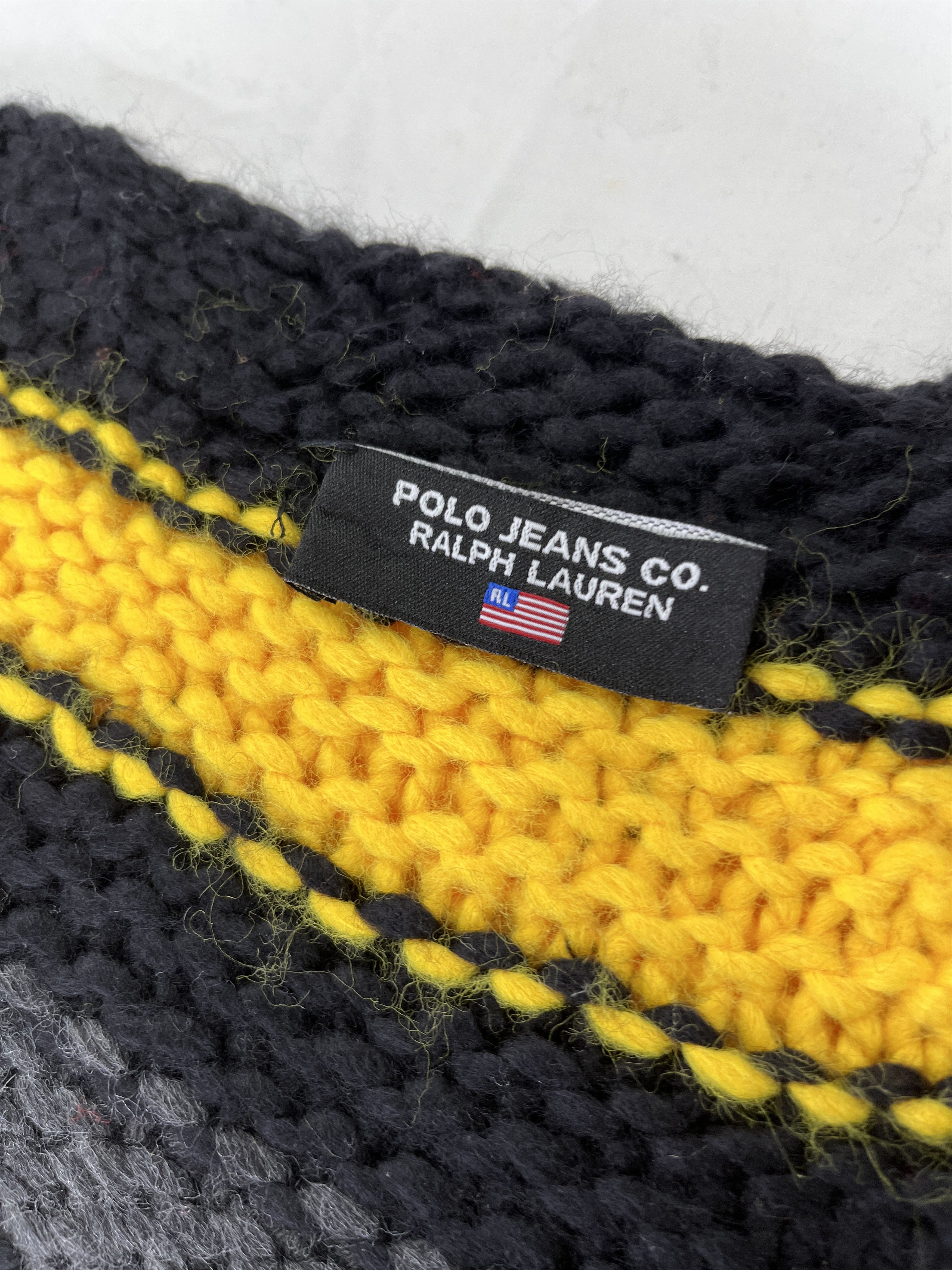RALPH LAUREN KNIT SCARVES / MUFFLER / NECKWEAR T083